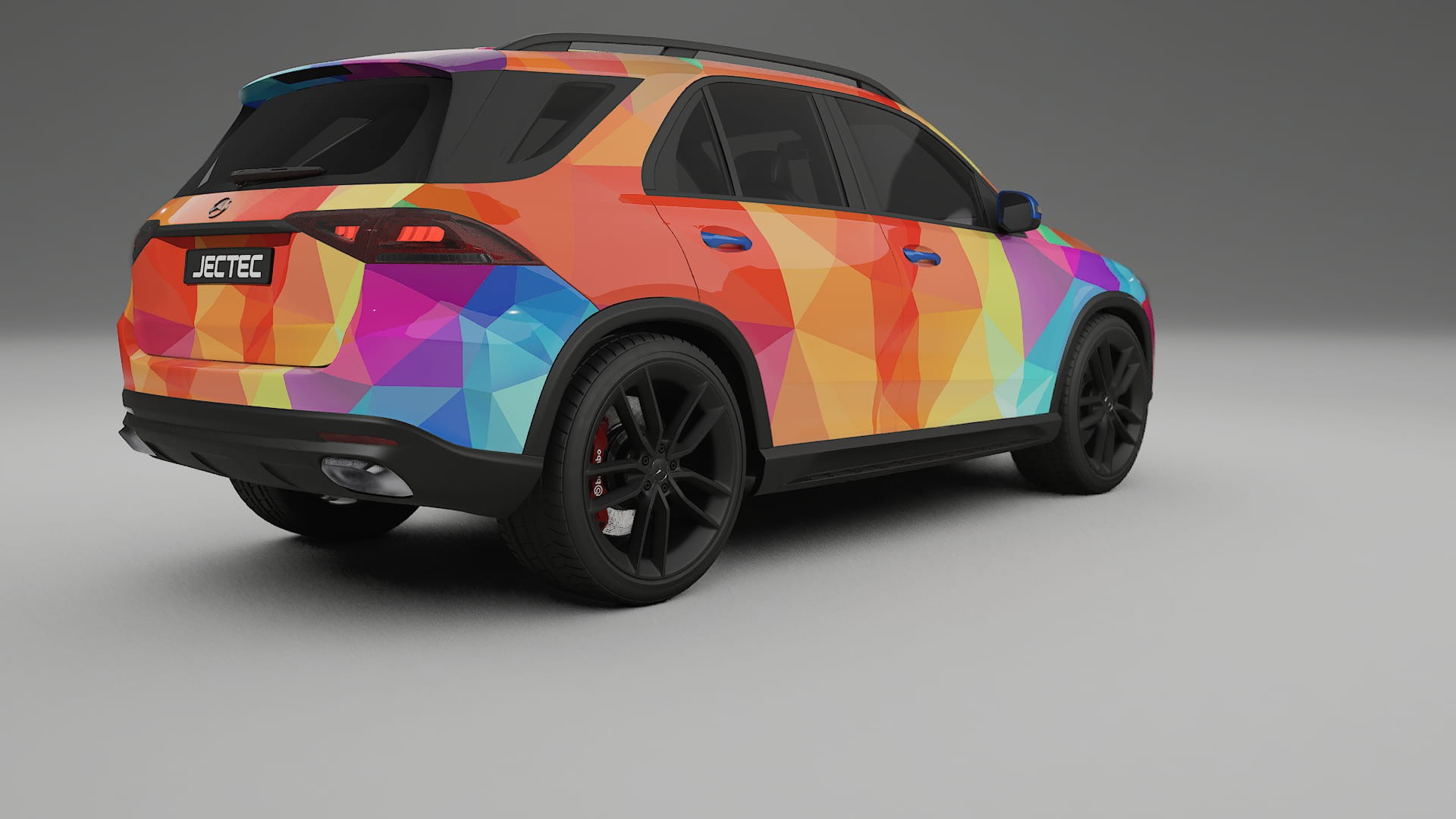 Mercedes GLE W167 VECTOR WIBE Designed Wrap PPF Kit – Printable Polyurethane Film