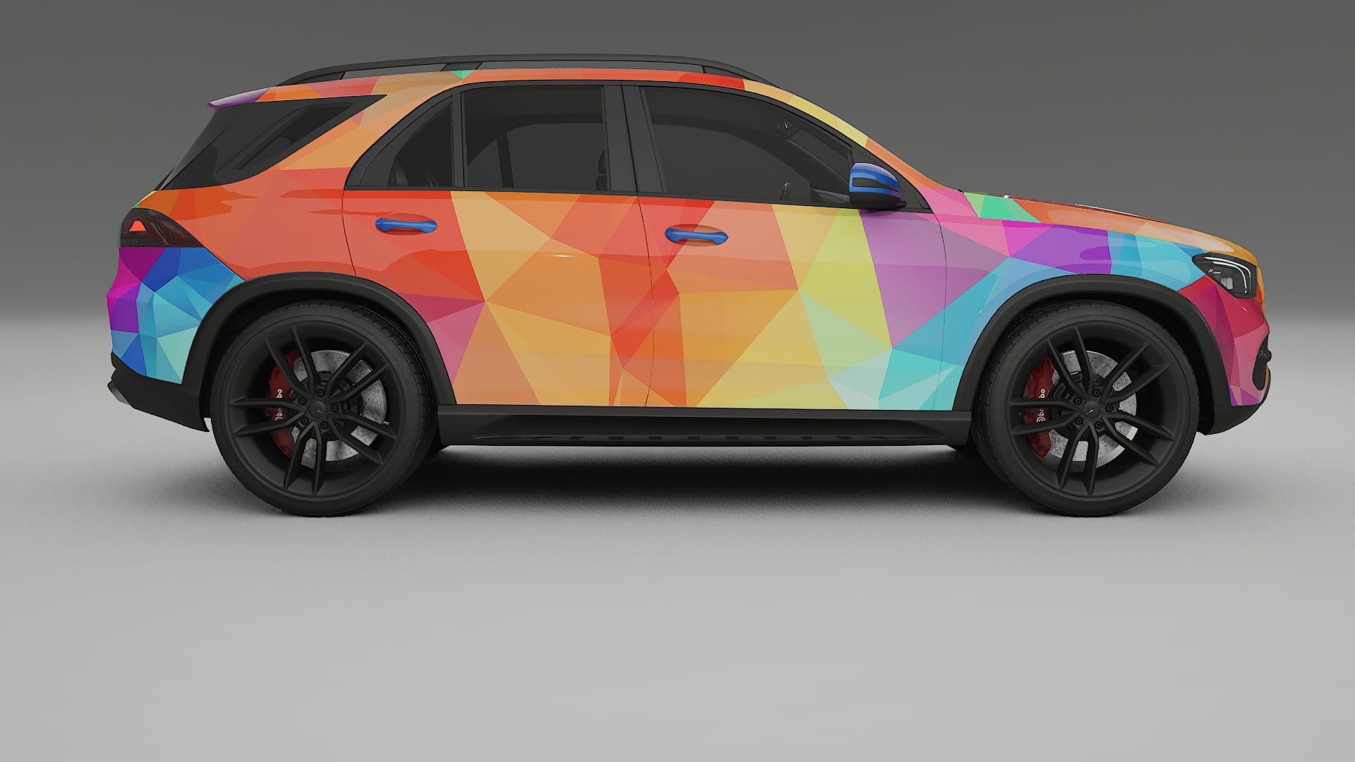 Mercedes GLE W167 VECTOR WIBE Designed Wrap PPF Kit – Printable Polyurethane Film