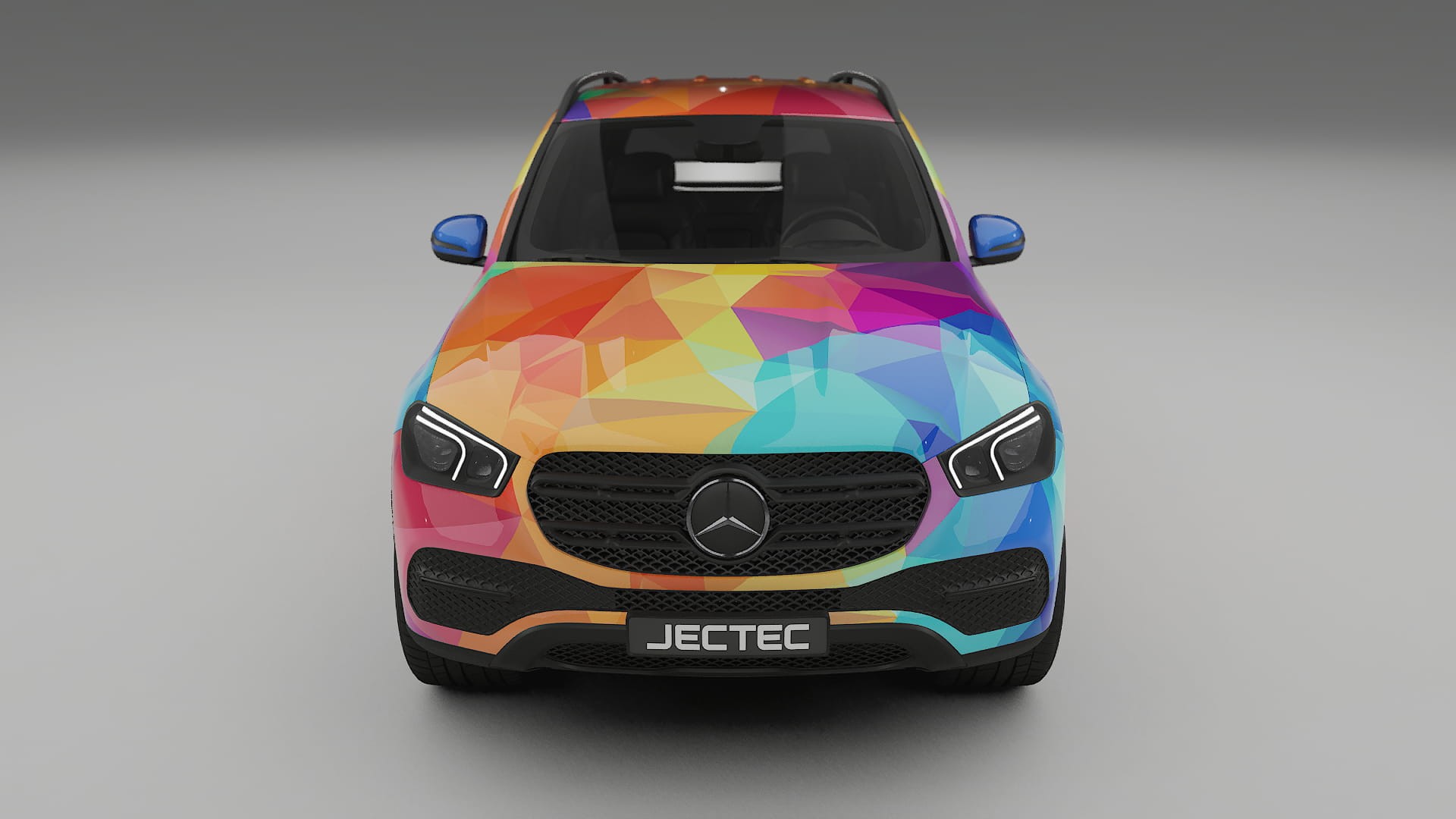 Mercedes GLE W167 VECTOR WIBE Designed Wrap PPF Kit – Printable Polyurethane Film