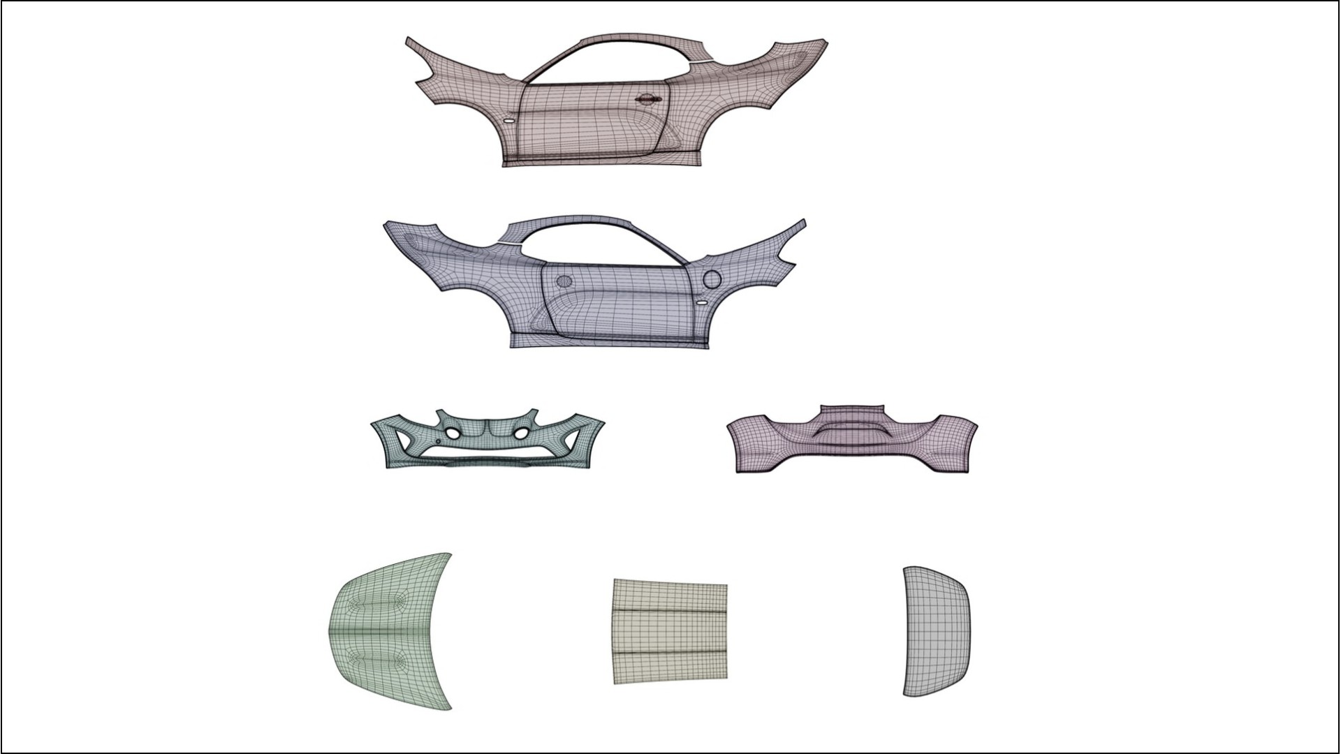Renault Alpine A110 VECTOR WIBE Designed Wrap PPF Kit – Printable Polyurethane Film