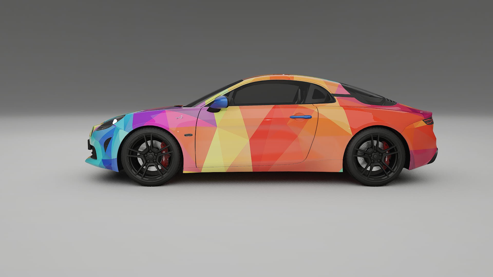 Renault Alpine A110 VECTOR WIBE Designed Wrap PPF Kit – Printable Polyurethane Film