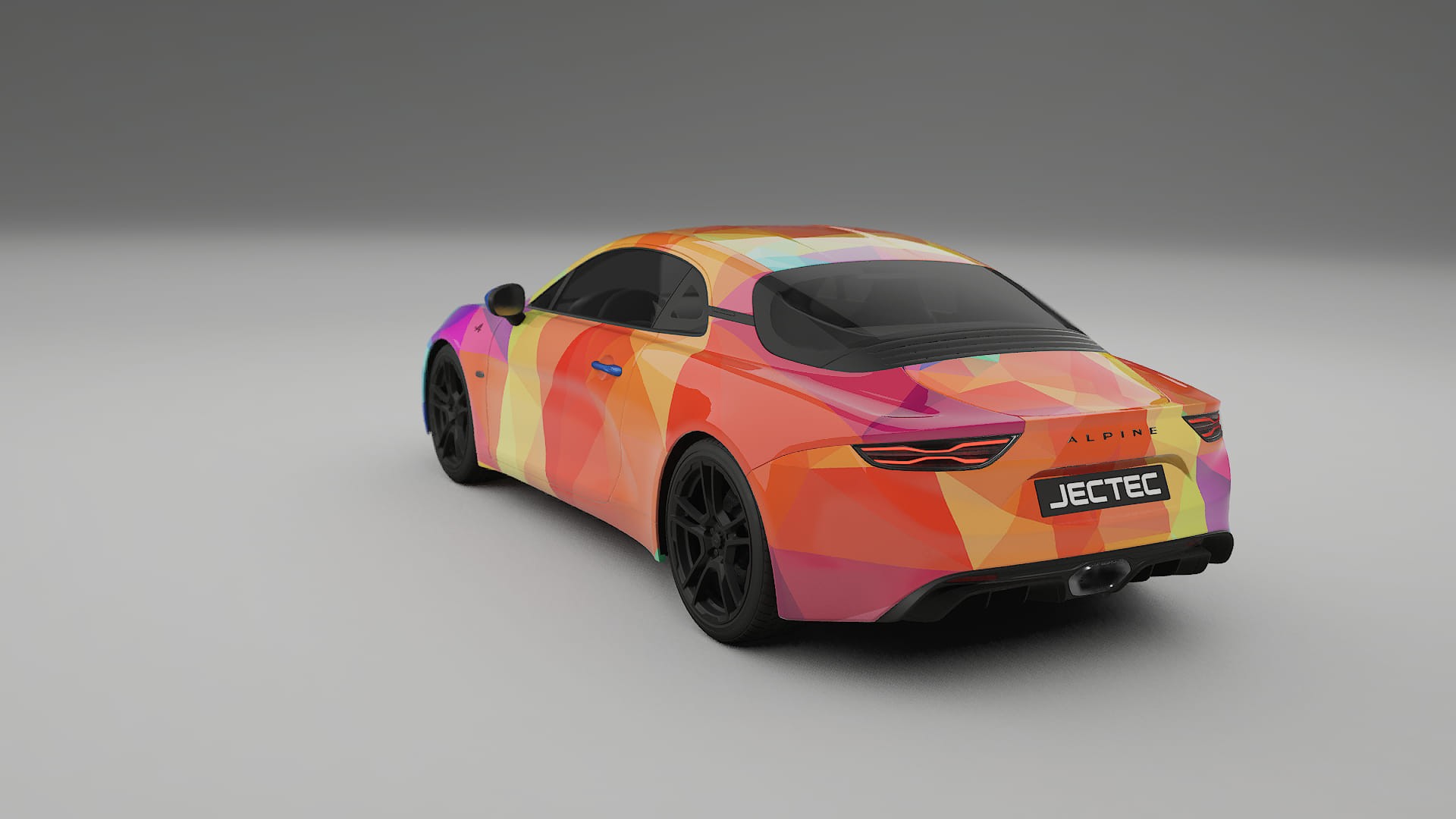 Renault Alpine A110 VECTOR WIBE Designed Wrap PPF Kit – Printable Polyurethane Film