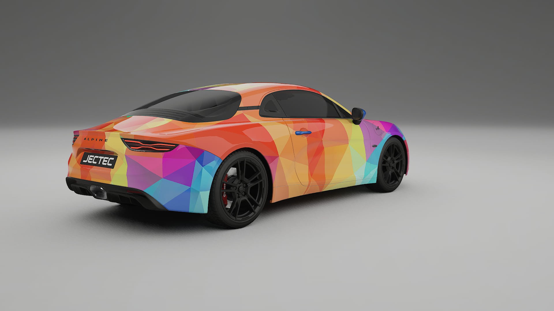 Renault Alpine A110 VECTOR WIBE Designed Wrap PPF Kit – Printable Polyurethane Film