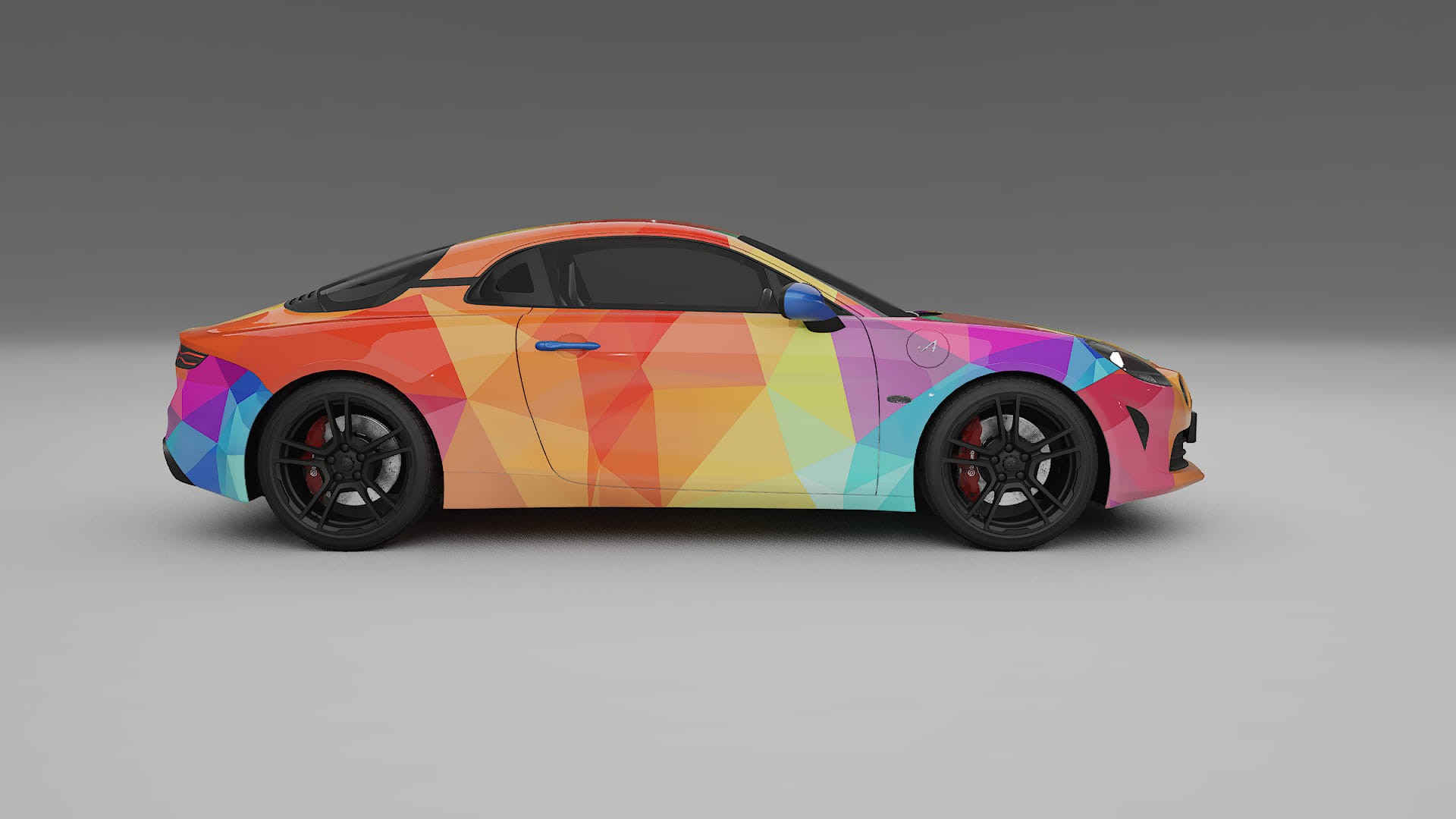 Renault Alpine A110 VECTOR WIBE Designed Wrap PPF Kit – Printable Polyurethane Film