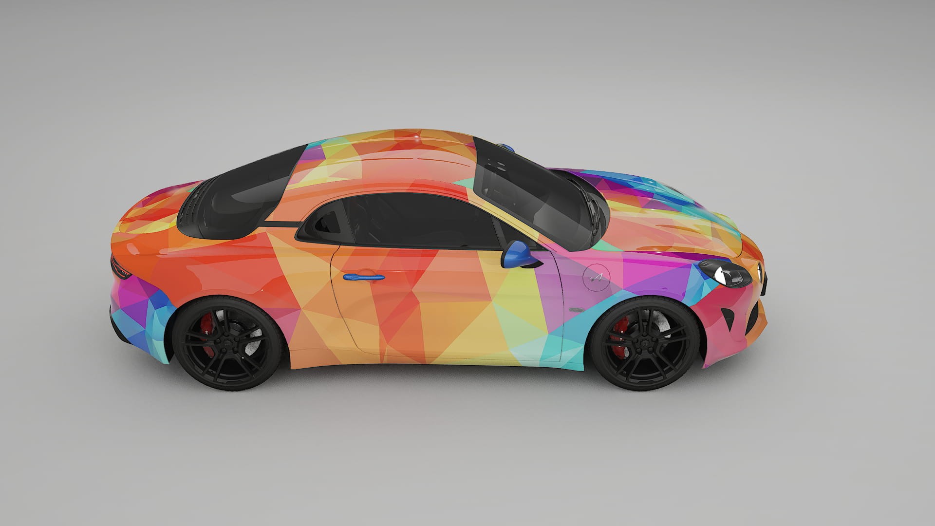 Renault Alpine A110 VECTOR WIBE Designed Wrap PPF Kit – Printable Polyurethane Film
