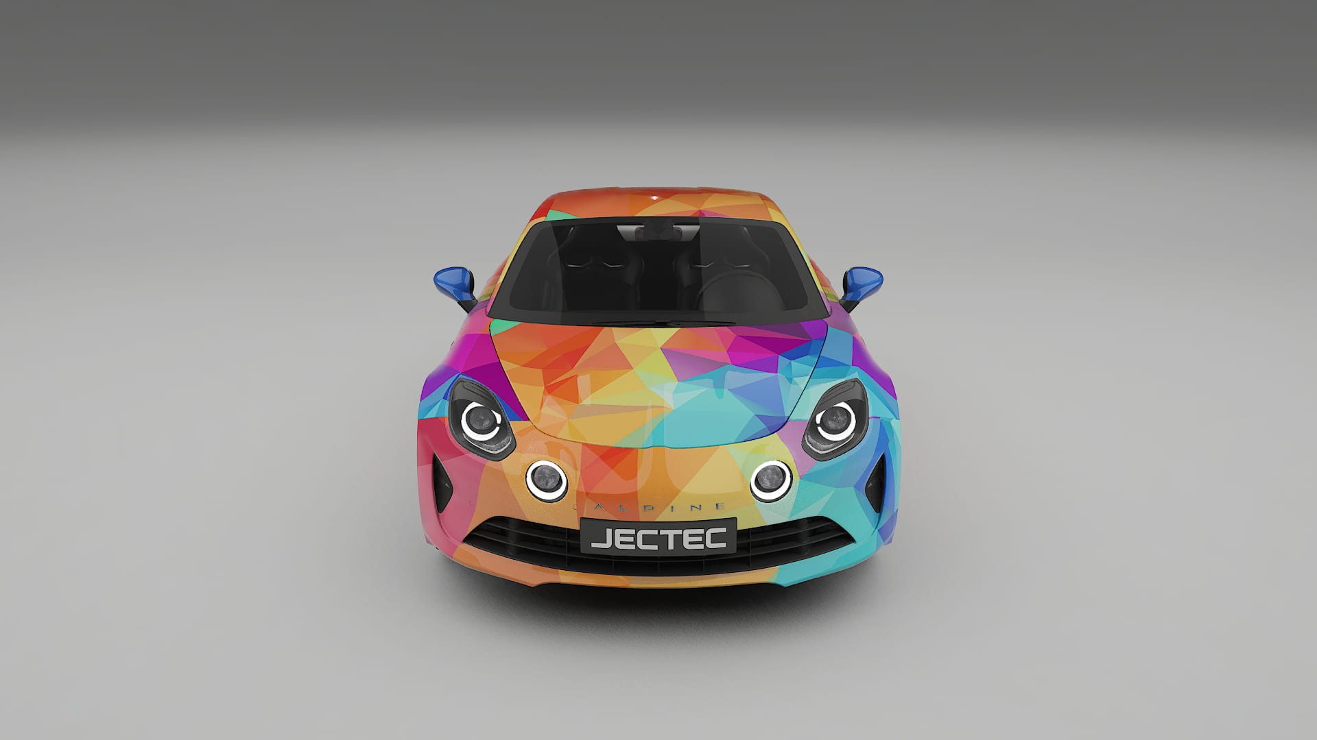 Renault Alpine A110 VECTOR WIBE Designed Wrap PPF Kit – Printable Polyurethane Film