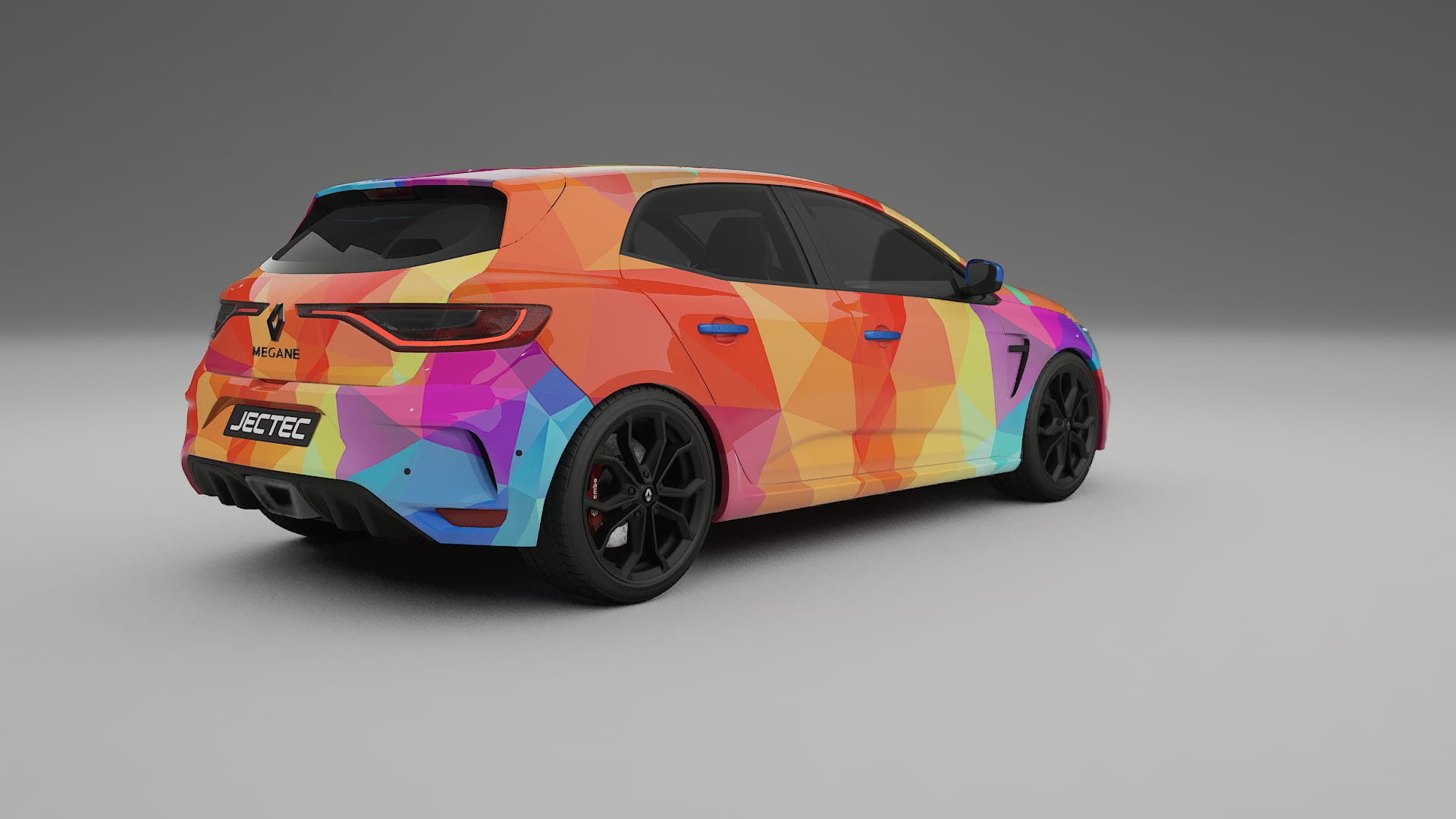 Renault Megane RS IV VECTOR WIBE Designed Wrap PPF Kit – Printable Polyurethane Film