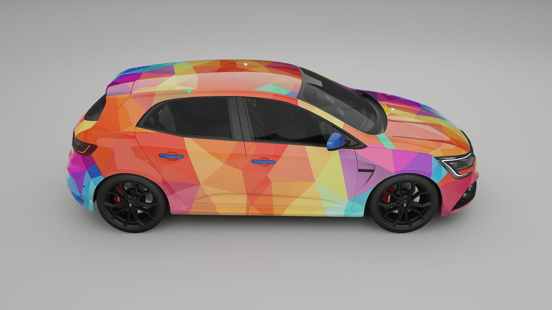 Renault Megane RS IV VECTOR WIBE Designed Wrap PPF Kit – Printable Polyurethane Film