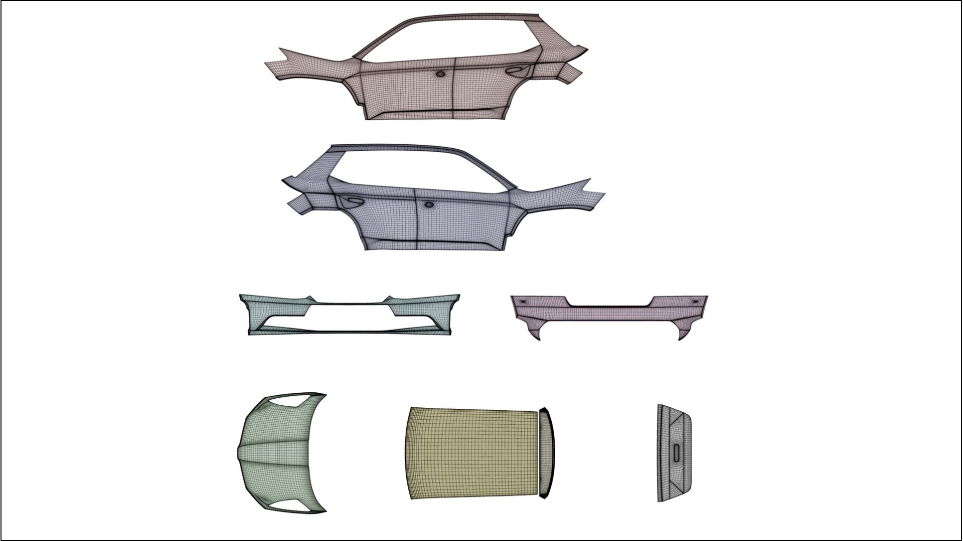 Škoda Fabia R5 6V VECTOR WIBE Designed Wrap PPF Kit – Printable Polyurethane Film