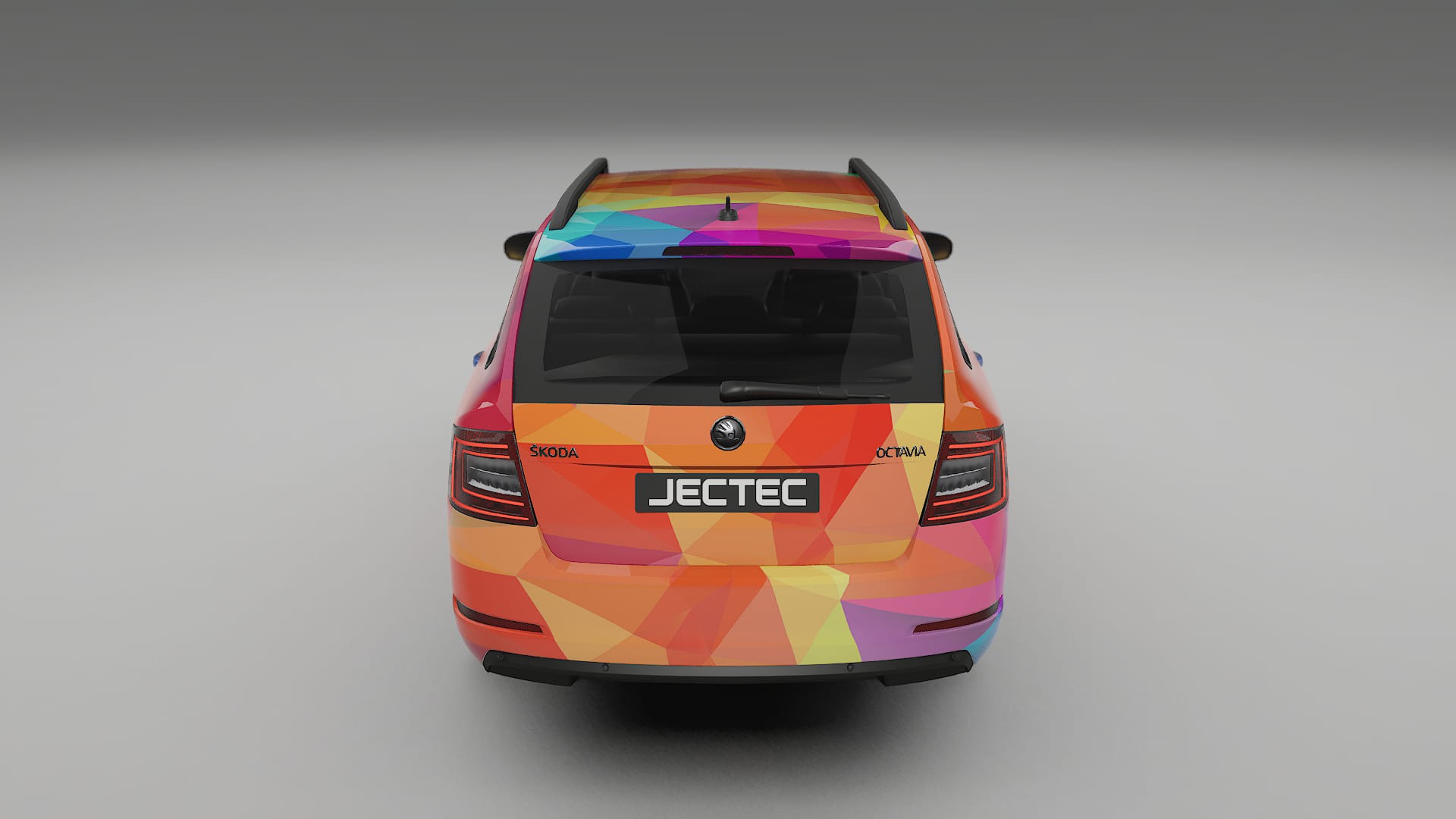 Škoda Octavia combi 5E VECTOR WIBE Designed Wrap PPF Kit – Printable Polyurethane Film