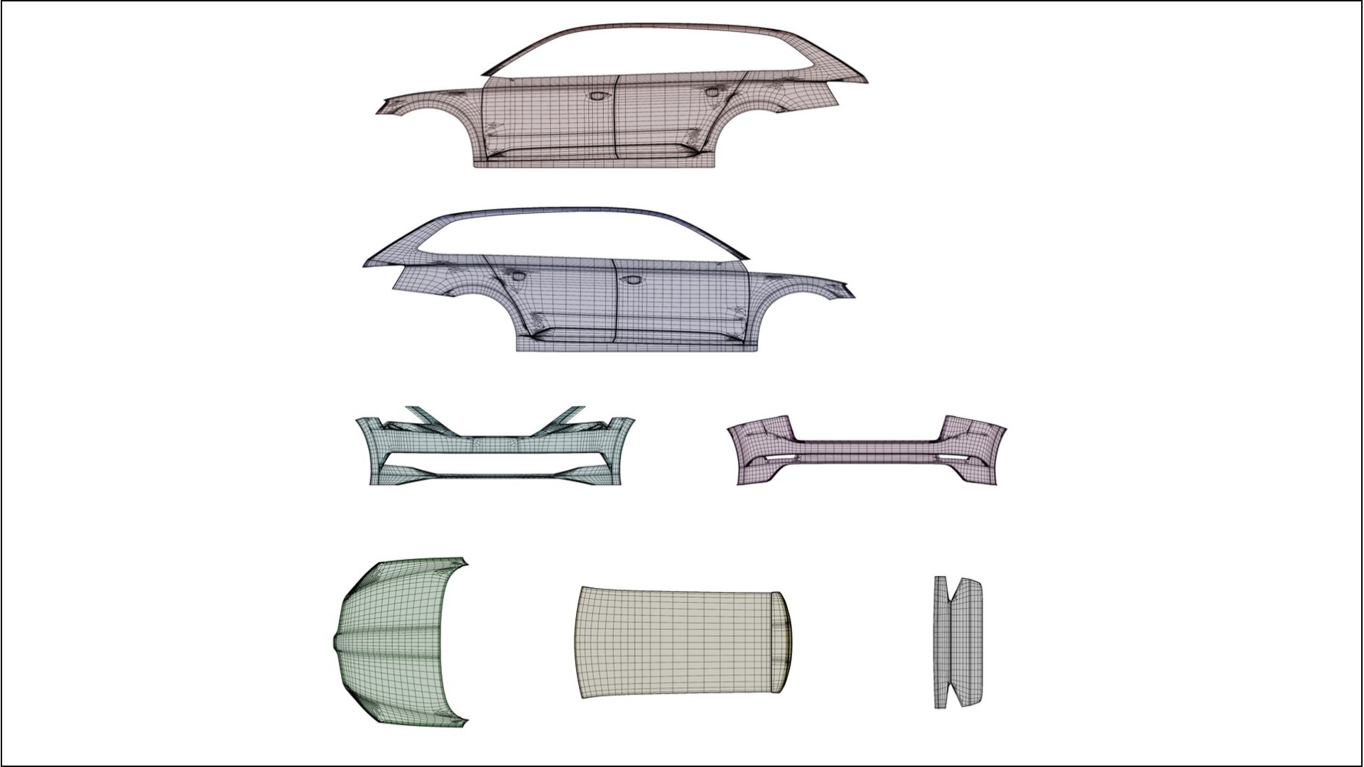 Škoda Superb B8 VECTOR WIBE Designed Wrap PPF Kit – Printable Polyurethane Film 2