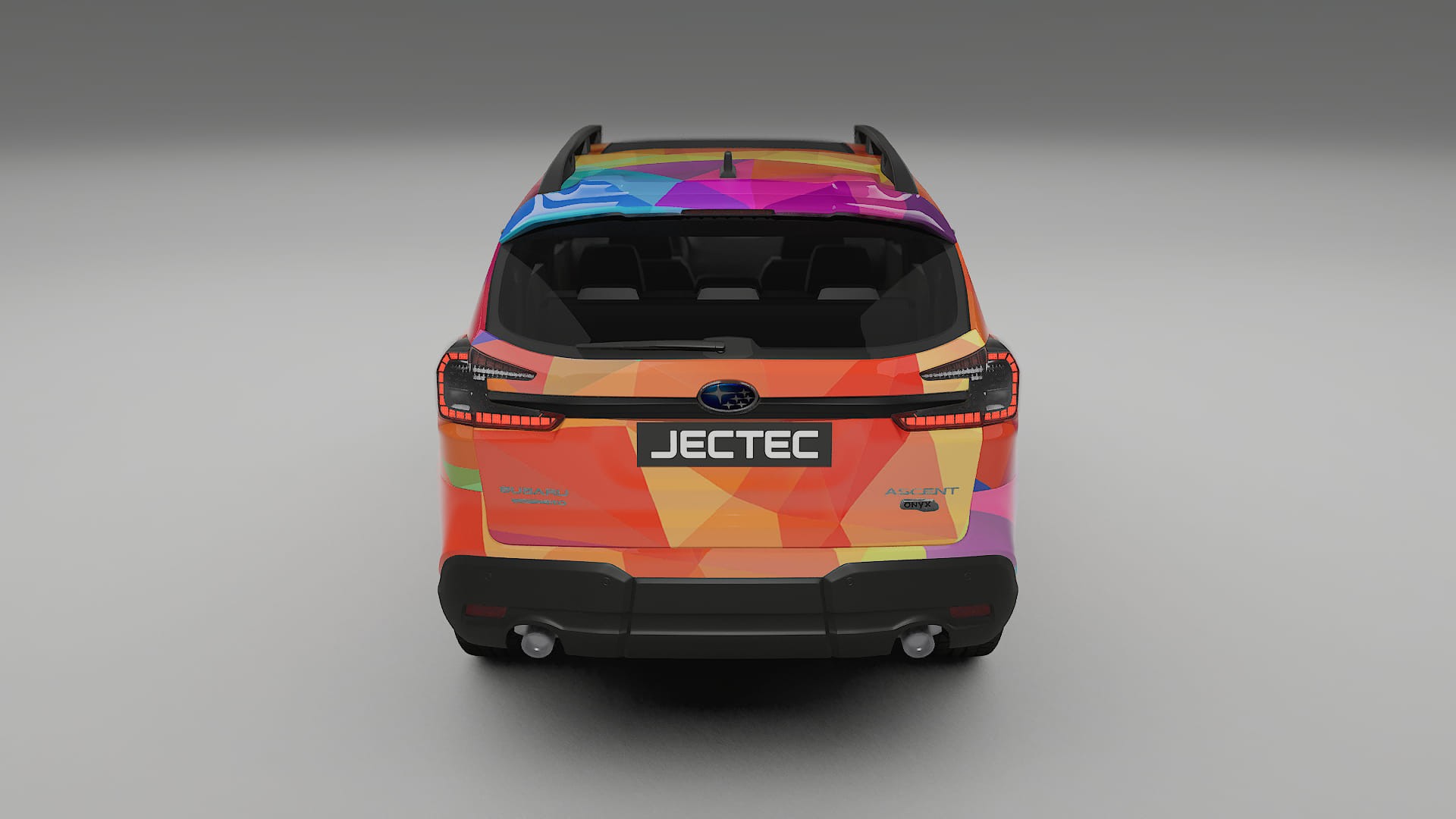 Subaru Ascent BT facelift LCI VECTOR WIBE Designed Wrap PPF Kit – Printable Polyurethane Film