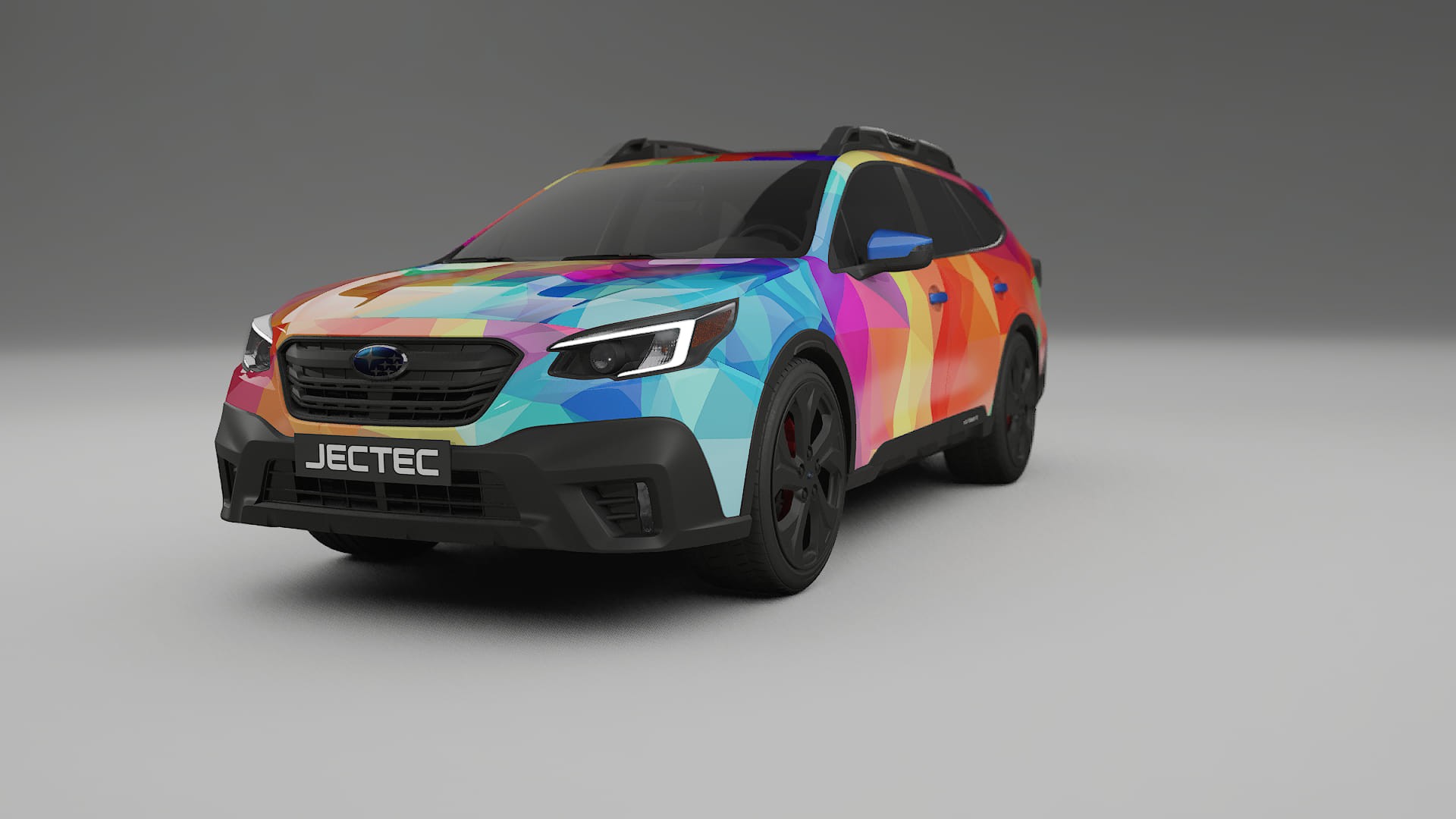 Subaru Outback VI BS prefacelift pre-LCI VECTOR WIBE Designed Wrap PPF Kit – Printable Polyurethane Film
