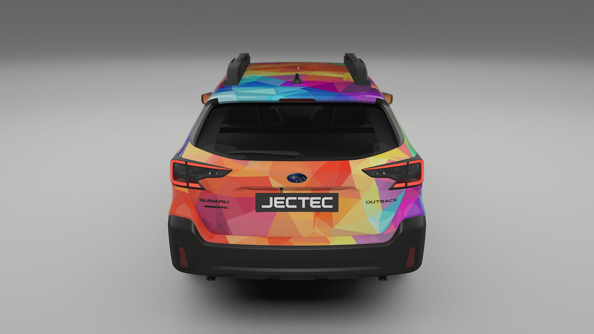 Subaru Outback VI BS prefacelift pre-LCI VECTOR WIBE Designed Wrap PPF Kit – Printable Polyurethane Film