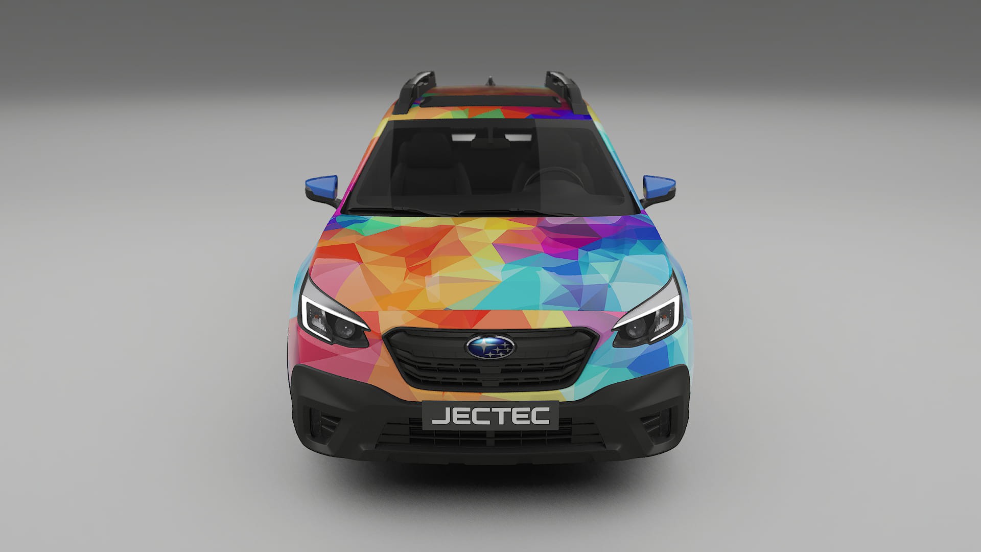 Subaru Outback VI BS prefacelift pre-LCI VECTOR WIBE Designed Wrap PPF Kit – Printable Polyurethane Film