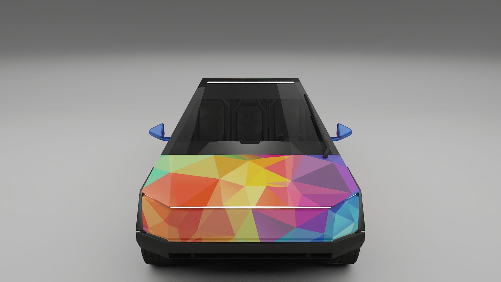 Tesla Cybertruck VECTOR WIBE Designed Wrap PPF Kit – Printable Polyurethane Film