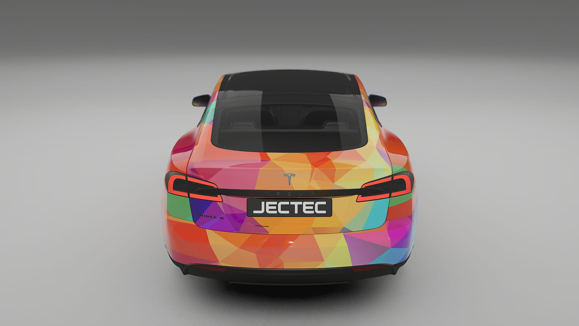 Tesla Model-S VECTOR WIBE Designed Wrap PPF Kit – Printable Polyurethane Film