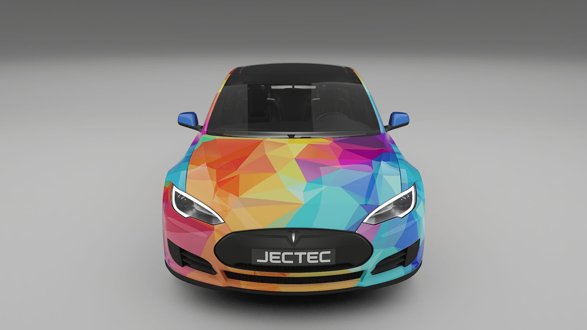 Tesla Model-S VECTOR WIBE Designed Wrap PPF Kit – Printable Polyurethane Film