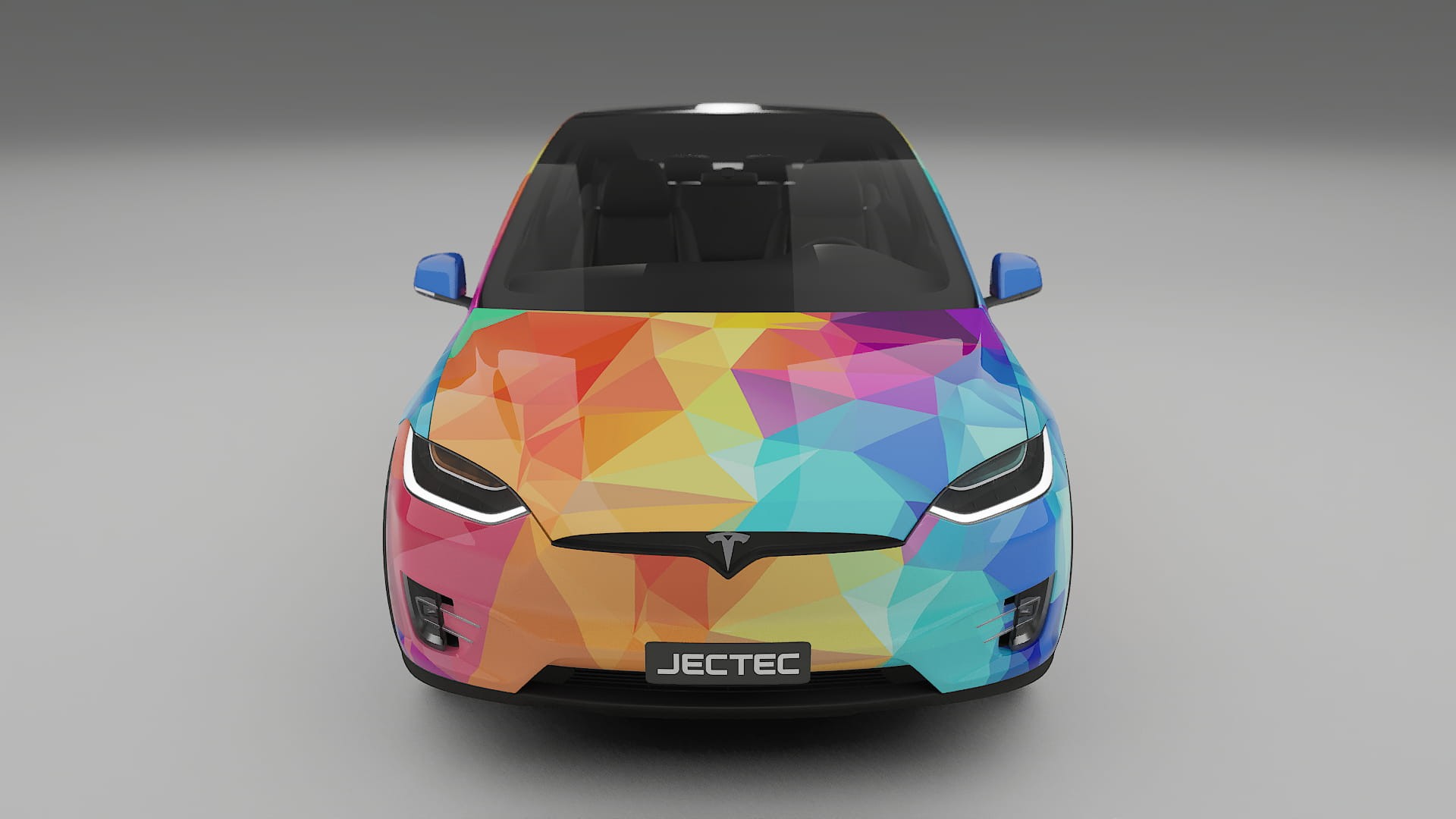 Tesla Model X VECTOR WIBE Designed Wrap PPF Kit – Printable Polyurethane Film