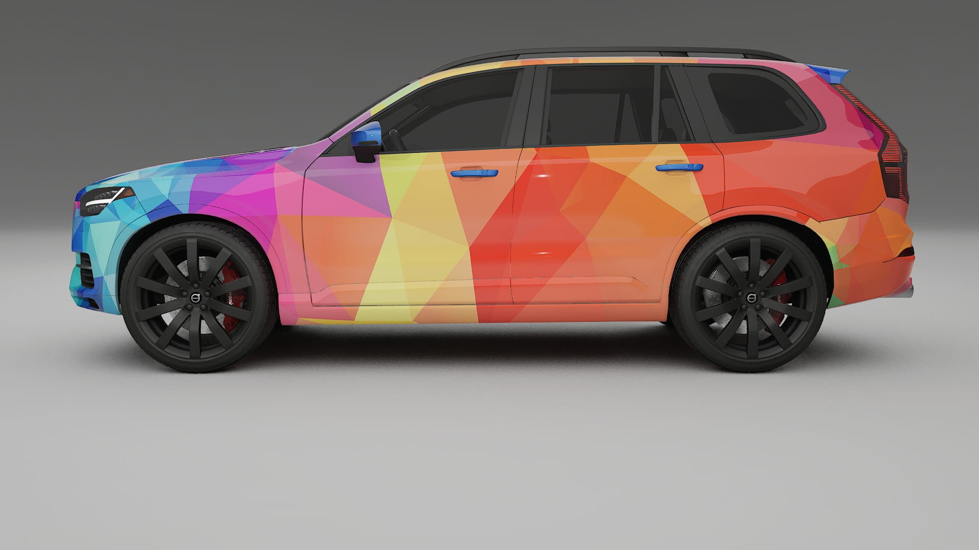 Volvo XC90 SPA VECTOR WIBE Designed Wrap PPF Kit – Printable Polyurethane Film