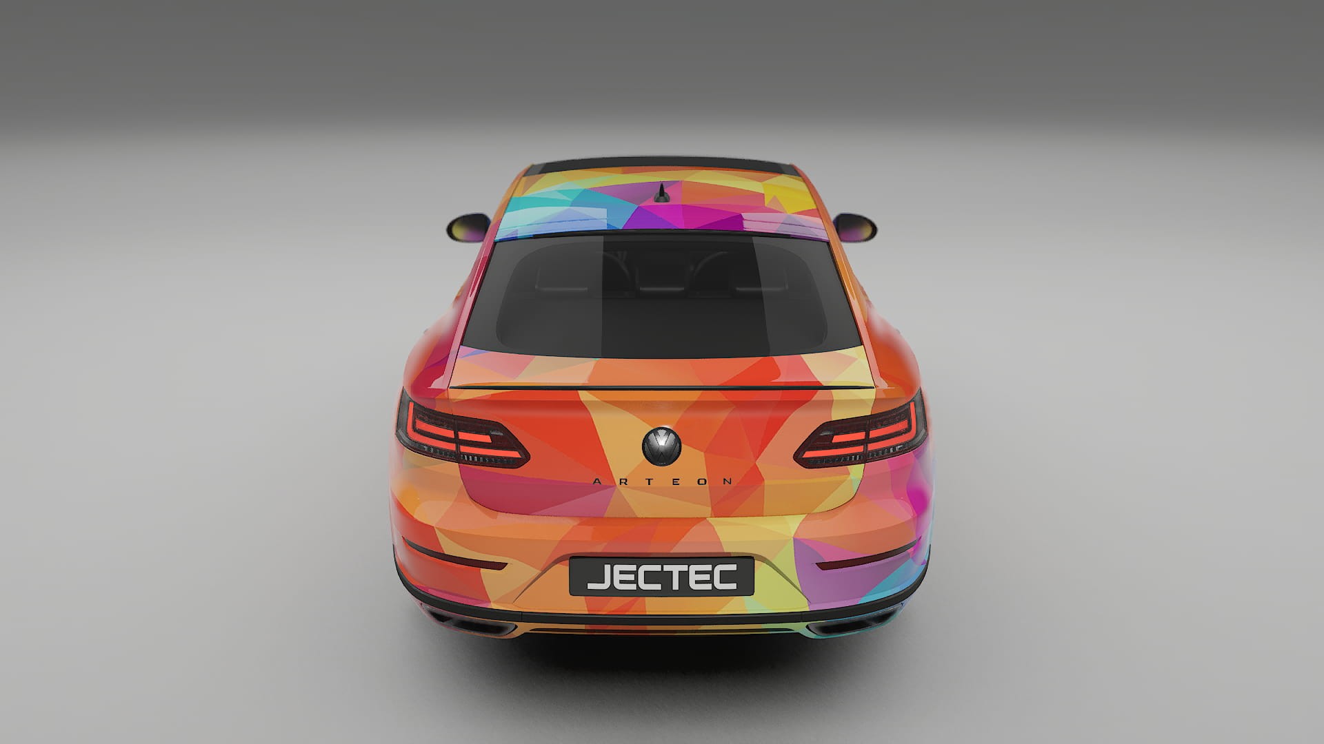 VW Arteon R 3H prefacelift pre-LCI VECTOR WIBE Designed Wrap PPF Kit – Printable Polyurethane Film