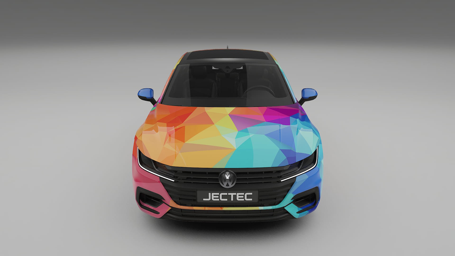 VW Arteon R 3H prefacelift pre-LCI VECTOR WIBE Designed Wrap PPF Kit – Printable Polyurethane Film
