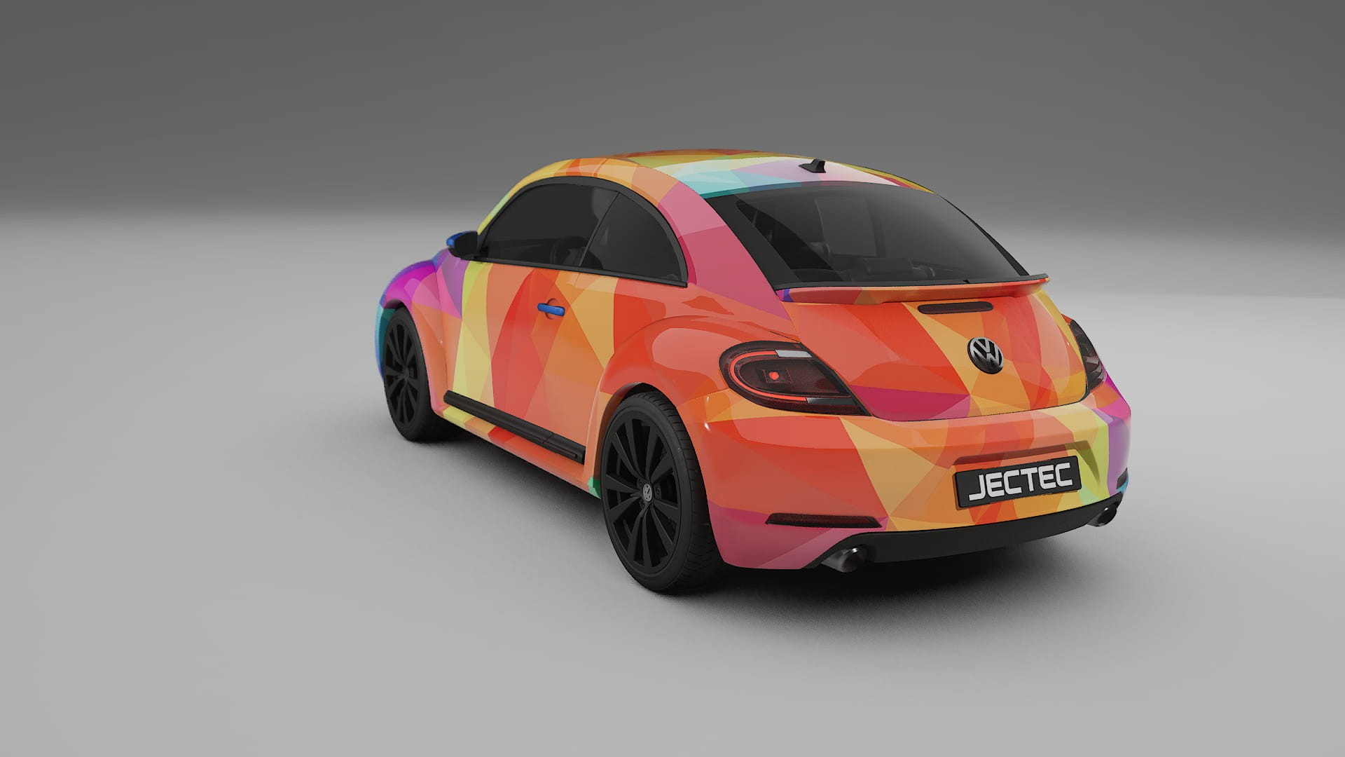 VW Beetle A5 prefacelift pre-LCI VECTOR WIBE Designed Wrap PPF Kit – Printable Polyurethane Film