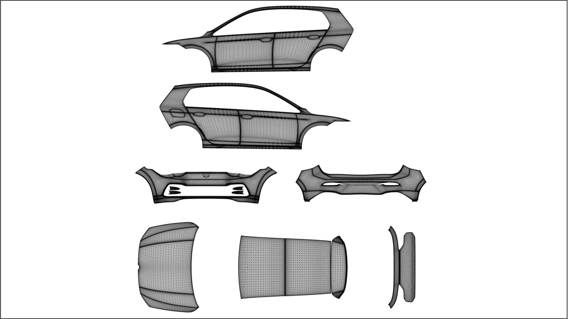 VW Golf Mk8 VECTOR WIBE Designed Wrap PPF Kit – Printable Polyurethane Film
