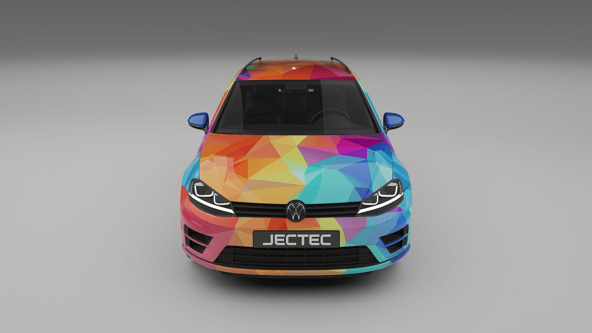 VW Golf Variant Mk7 VECTOR WIBE Designed Wrap PPF Kit – Printable Polyurethane Film