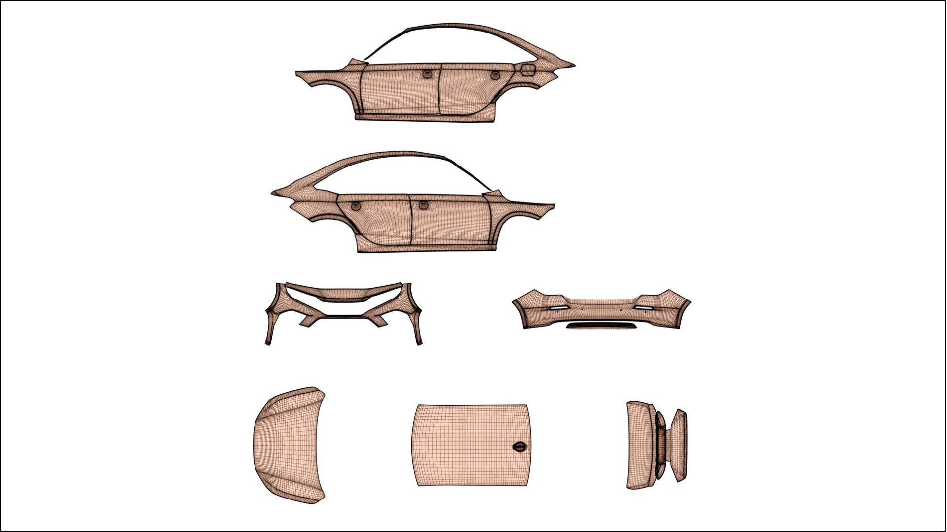 Honda Civic Si VECTOR WIBE Designed Wrap PPF Kit – Printable Polyurethane Film