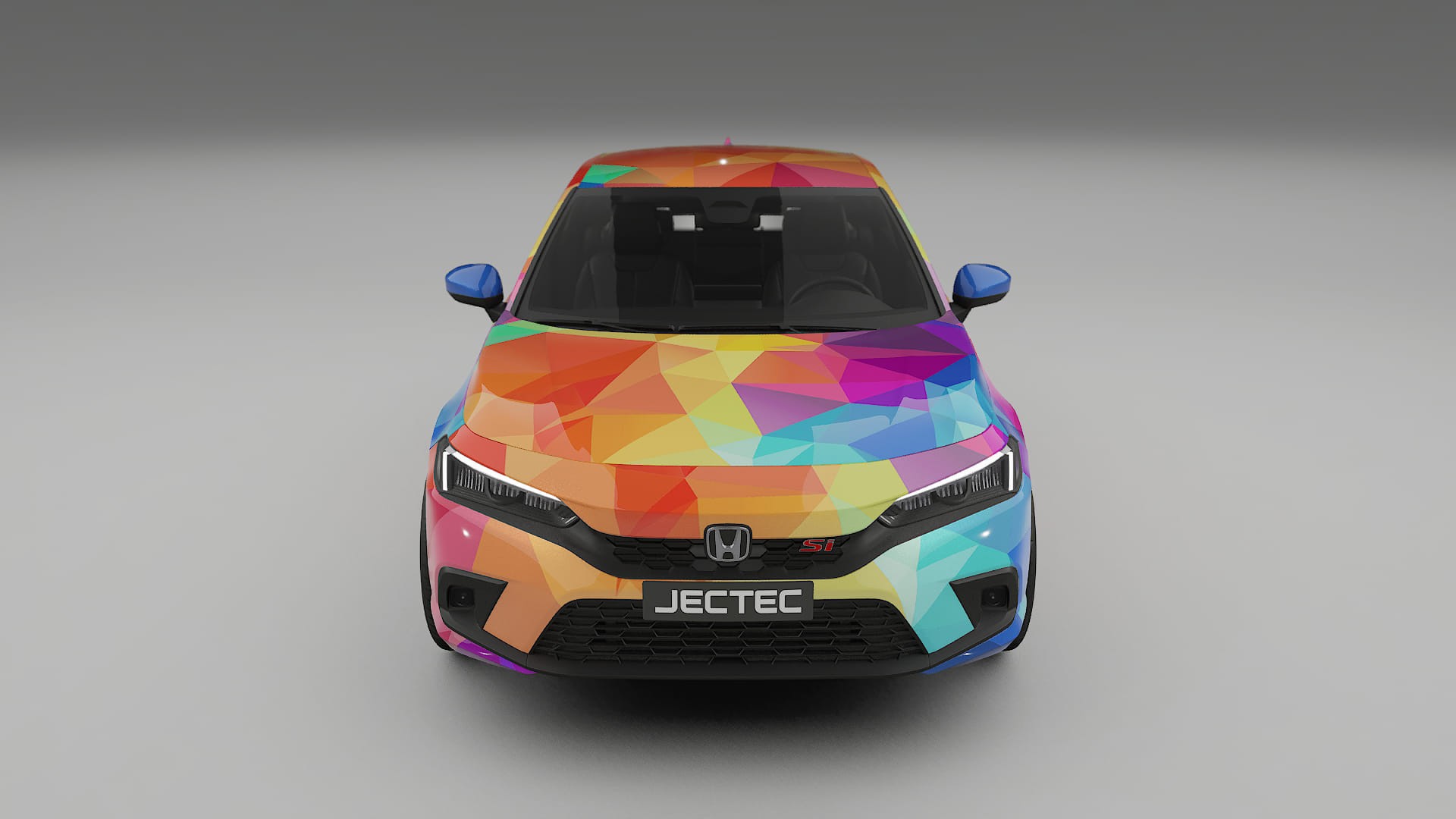 Honda Civic Si VECTOR WIBE Designed Wrap PPF Kit – Printable Polyurethane Film