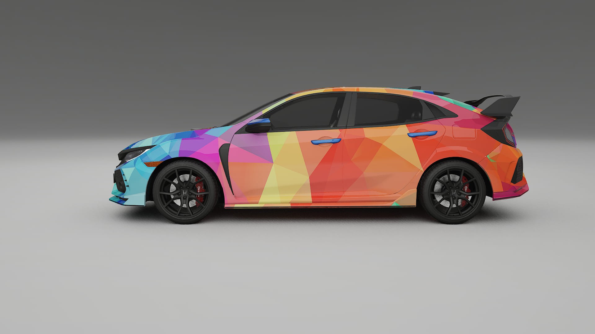 Honda Civic Type-R VECTOR WIBE Designed Wrap PPF Kit – Printable Polyurethane Film
