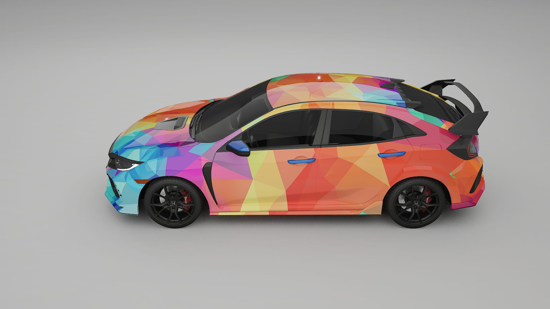 Honda Civic Type-R VECTOR WIBE Designed Wrap PPF Kit – Printable Polyurethane Film