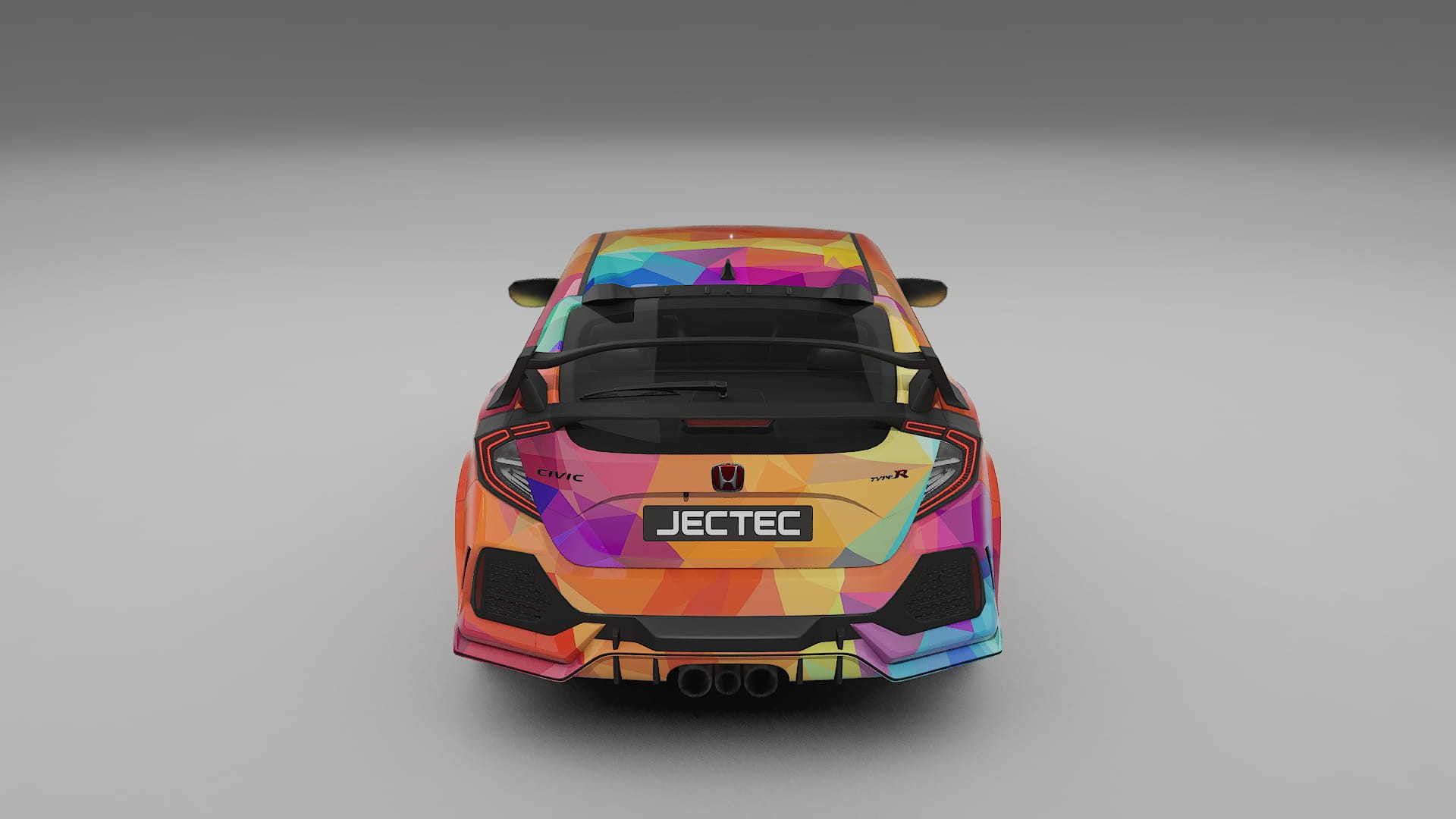 Honda Civic Type-R VECTOR WIBE Designed Wrap PPF Kit – Printable Polyurethane Film