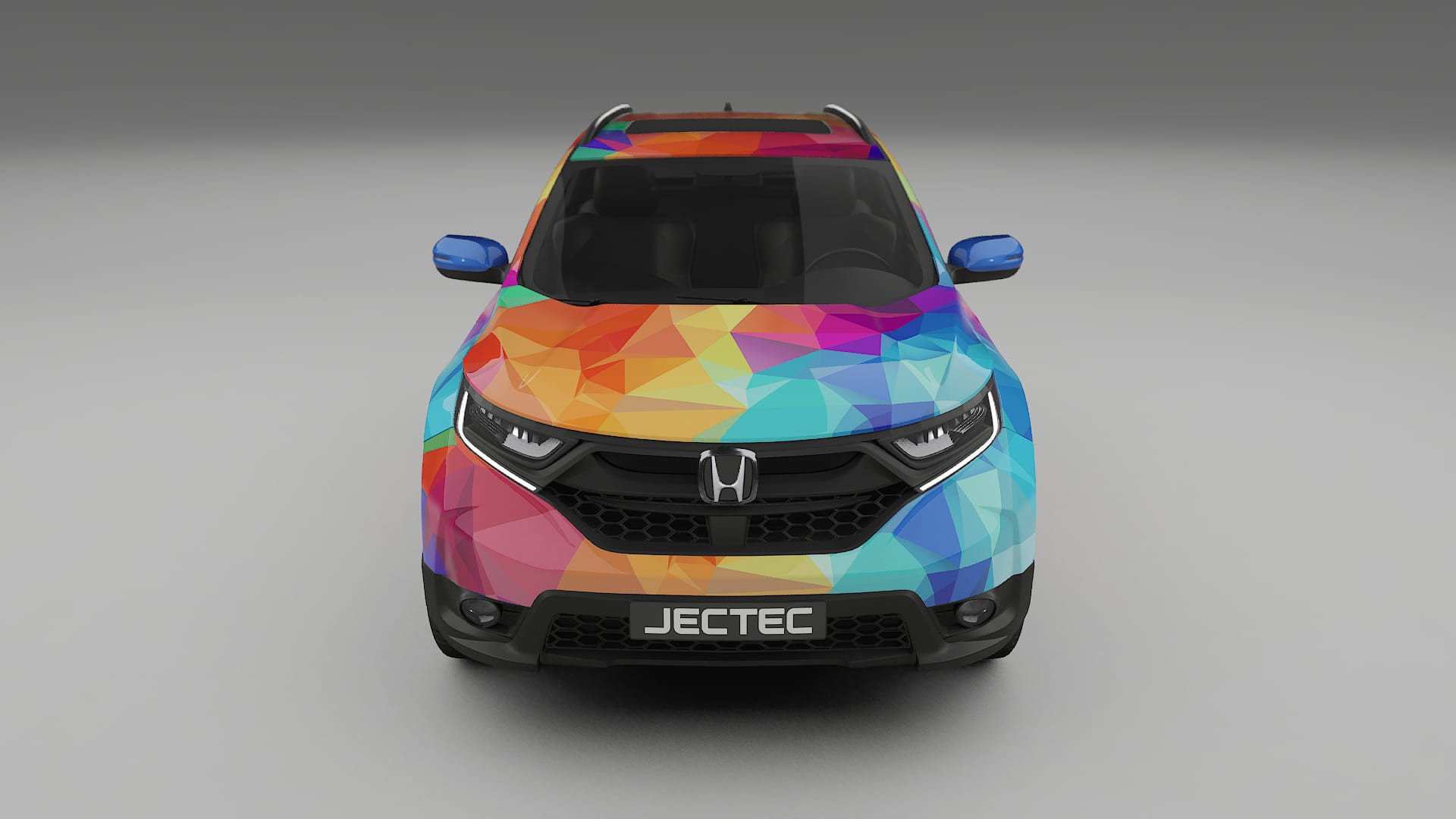 Honda CRV Touring prefacelift pre-LCI VECTOR WIBE Designed Wrap PPF Kit – Printable Polyurethane Film