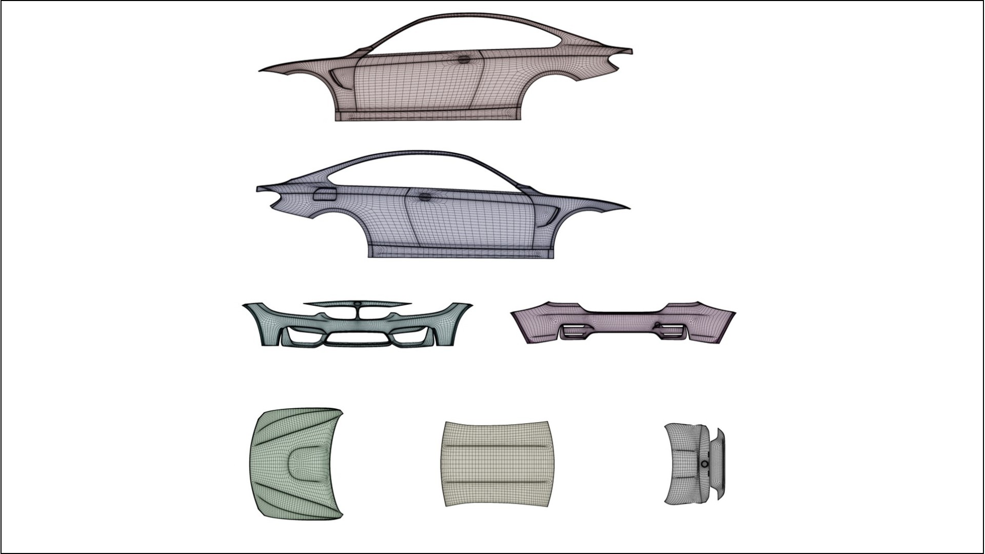 BMW M4 F82 NINJA TURTLES Designed Wrap PPF Kit – Printable Polyurethane Film