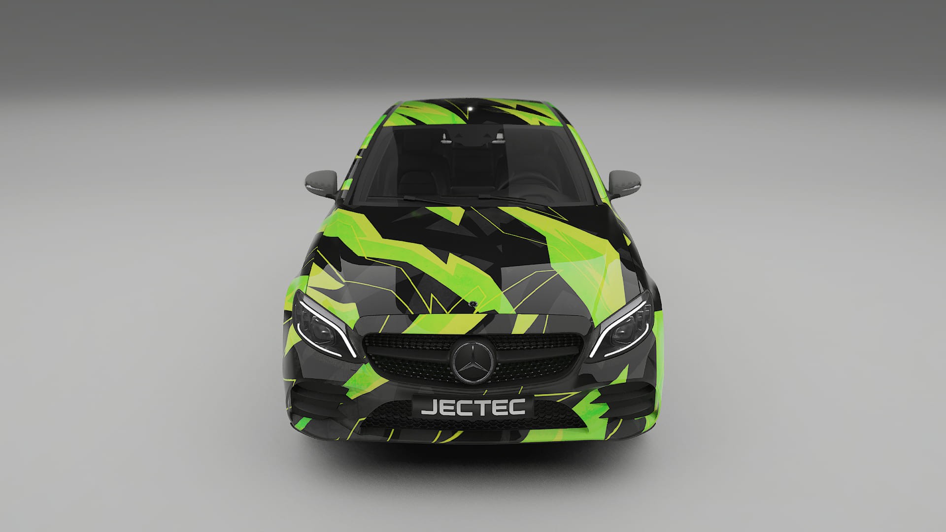 Mercedes C-class W205 AMG sedan NINJA TURTLES Designed Wrap PPF Kit – Printable Polyurethane Film