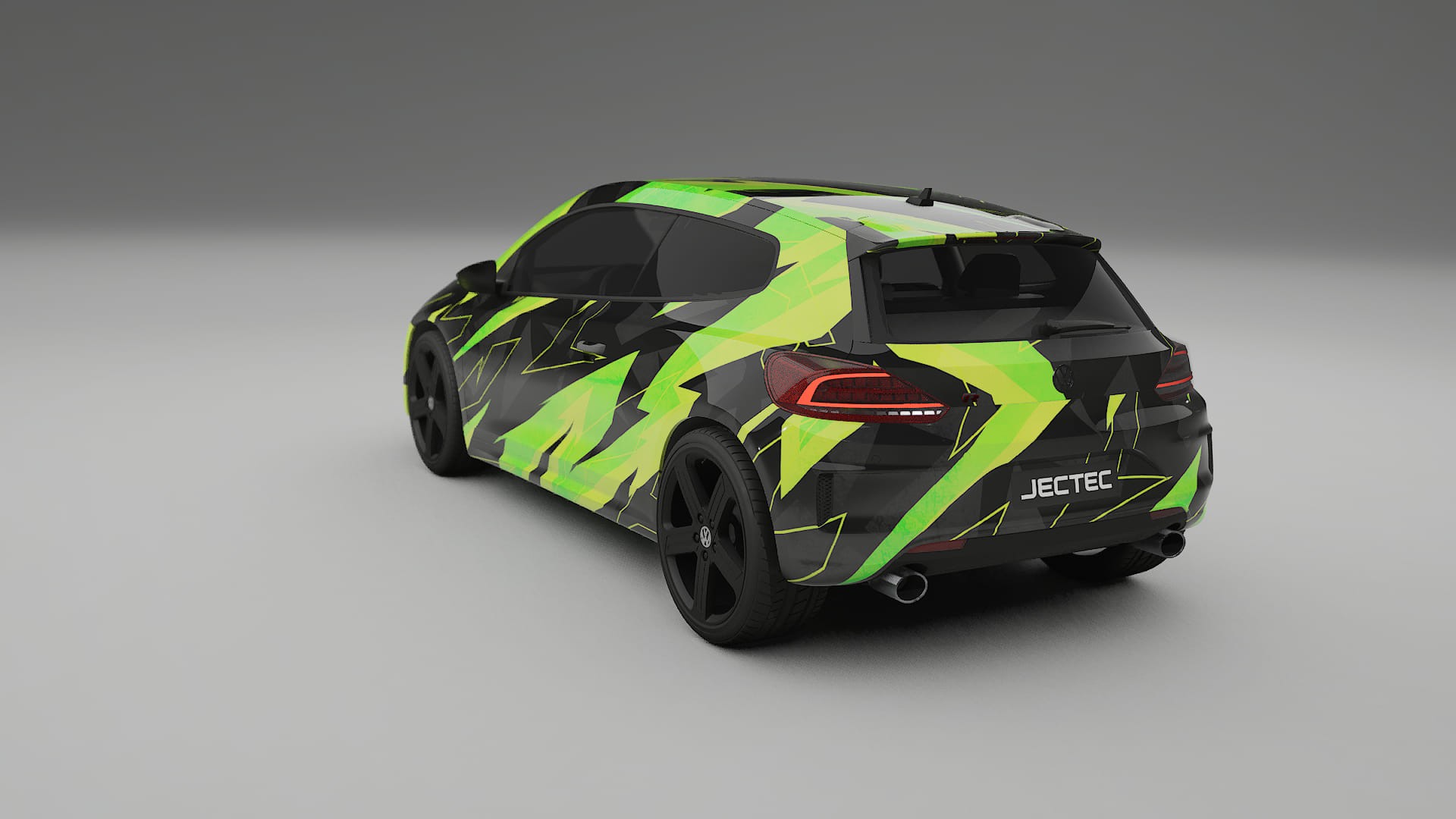 VW Scirocco R III NINJA TURTLES Designed Wrap PPF Kit – Printable Polyurethane Film