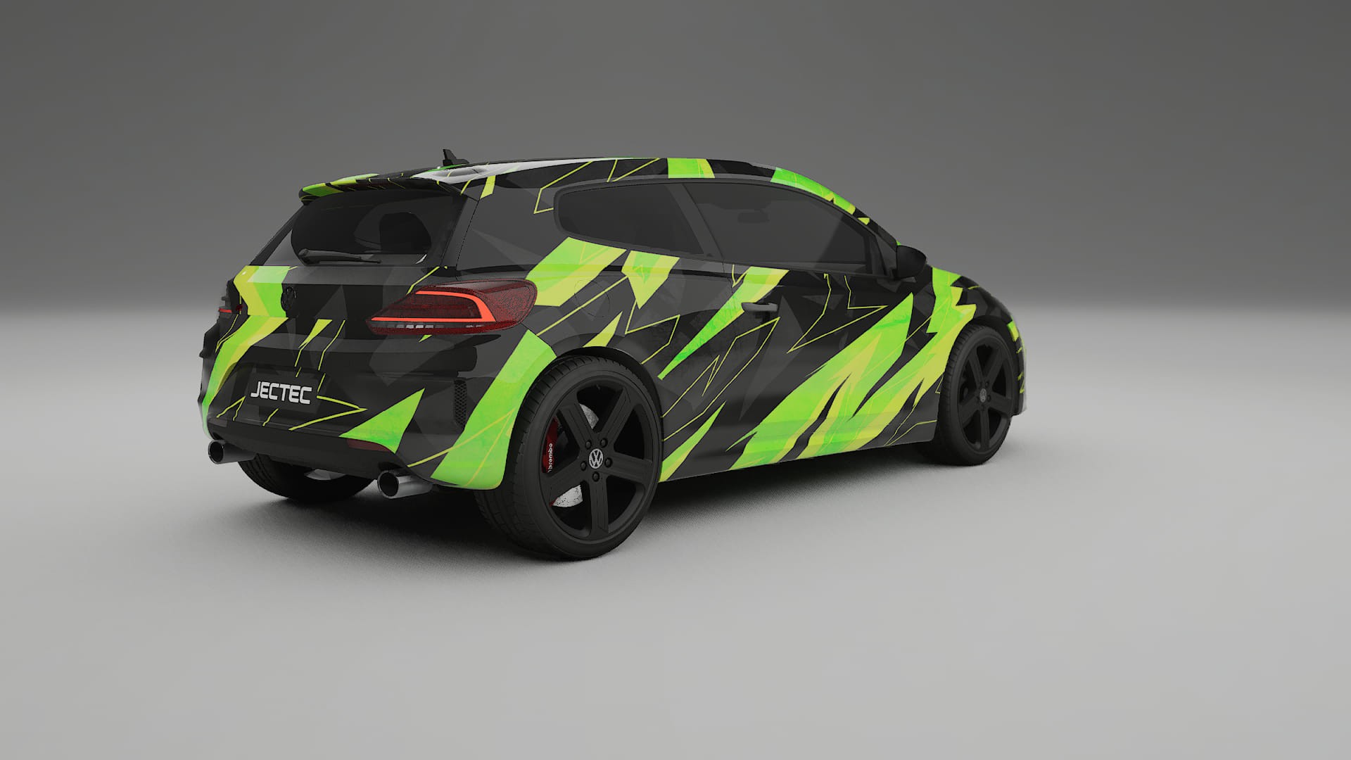 VW Scirocco R III NINJA TURTLES Designed Wrap PPF Kit – Printable Polyurethane Film