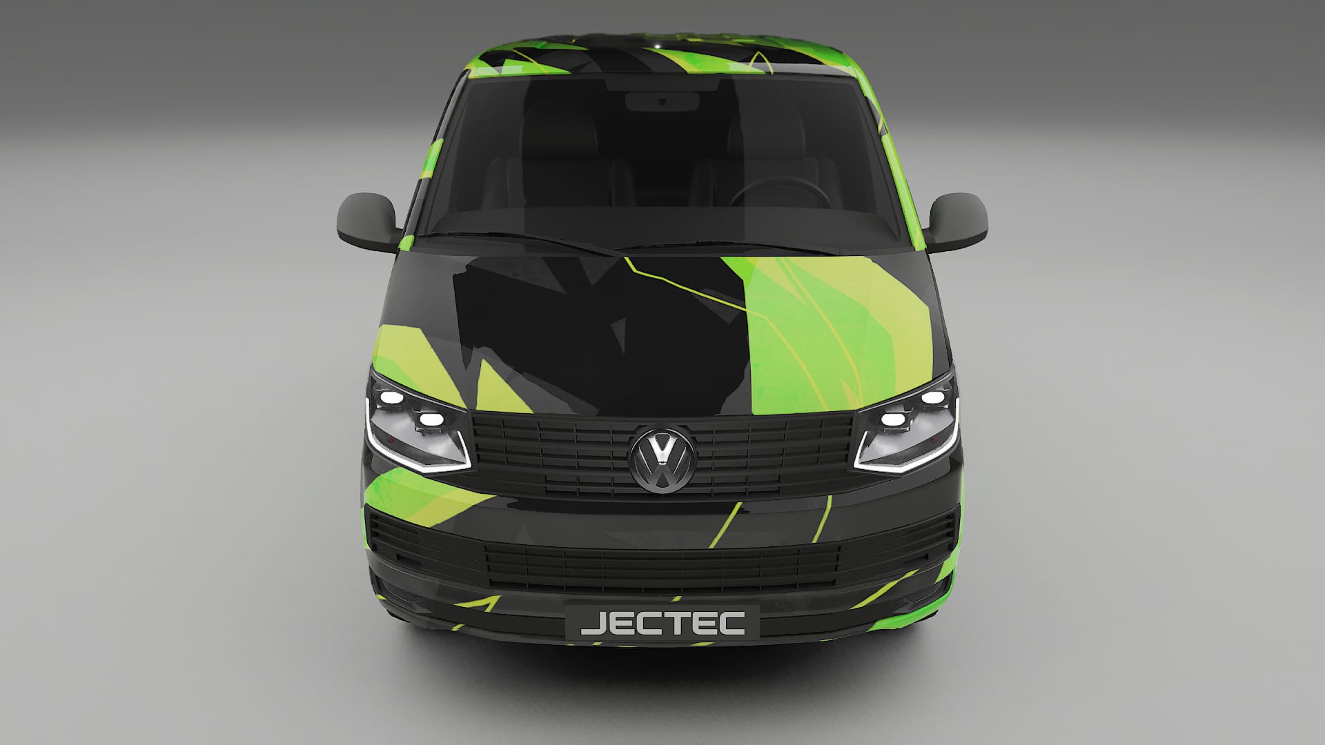 VW Transporter T6 Multivan NINJA TURTLES Designed Wrap PPF Kit – Printable Polyurethane Film