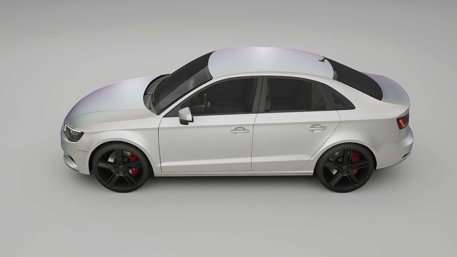 Audi A3 8V sedan prefacelift pre-LCI TPU Paint Protection Film | NEBULA Color Change PPF Full Pre-Cut Kit