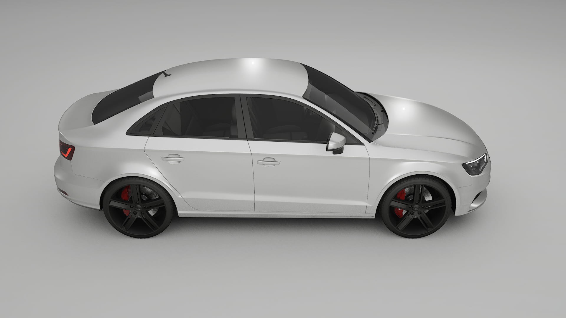 Audi A3 8V sedan prefacelift pre-LCI TPU Paint Protection Film | OPAL Color Change PPF Full Pre-Cut Kit