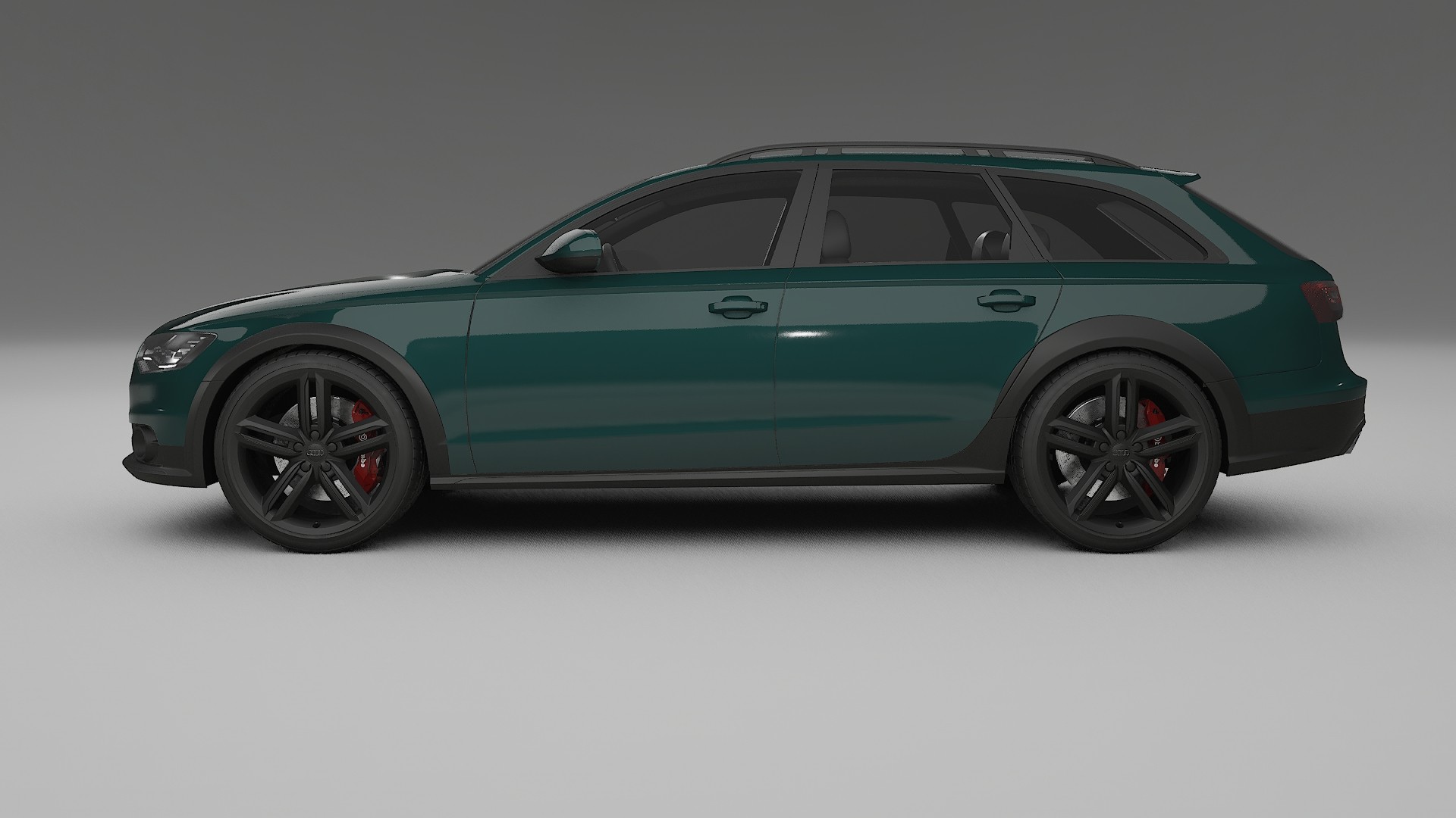 Audi A6 Allroad C7 prefacelift pre-LCI TPU Paint Protection Film | INFERNO Color Change PPF Full Pre-Cut Kit