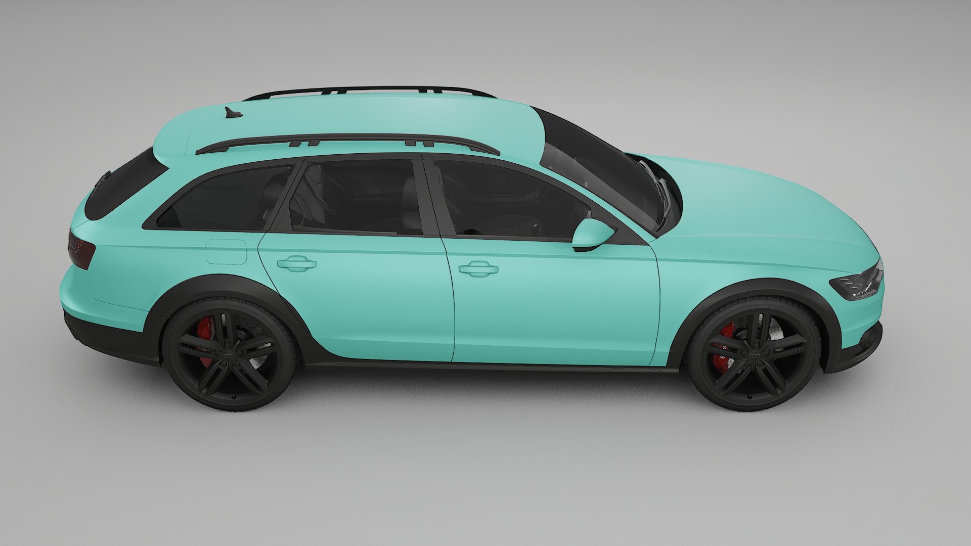 Audi A6 Allroad C7 prefacelift pre-LCI TPU Paint Protection Film | FROST Color Change PPF Full Pre-Cut Kit