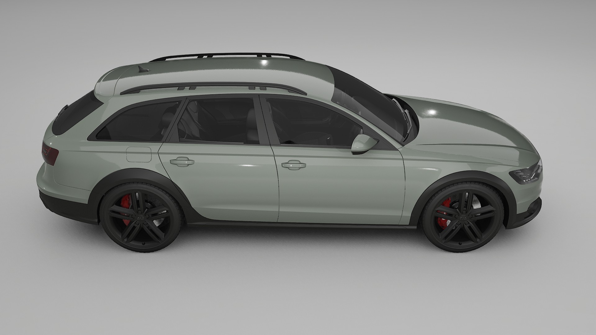 Audi A6 Allroad C7 prefacelift pre-LCI TPU Paint Protection Film | SLATE Color Change PPF Full Pre-Cut Kit