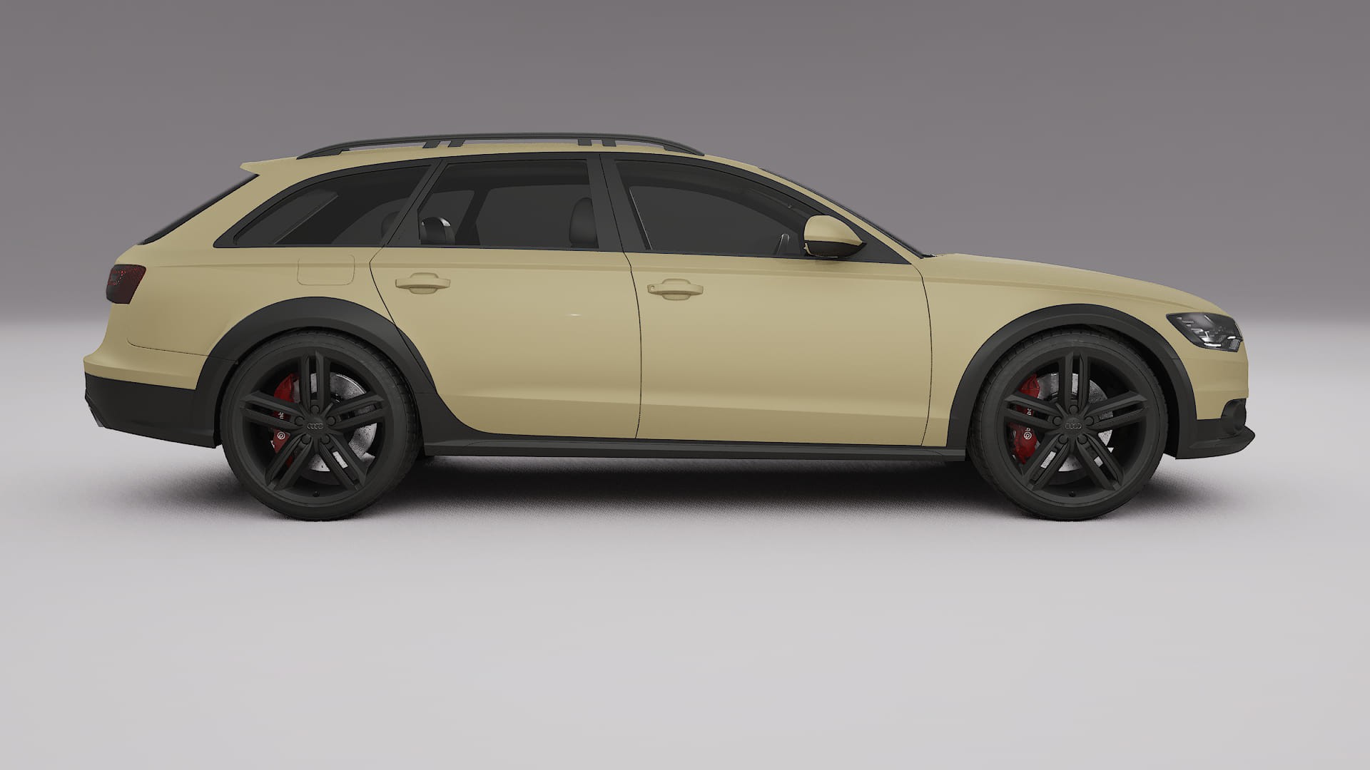 Audi A6 Allroad C7 prefacelift pre-LCI TPU Paint Protection Film | SAND Color Change PPF Full Pre-Cut Kit