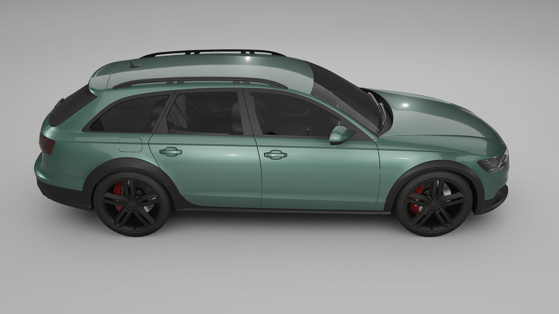 Audi A6 Allroad C7 prefacelift pre-LCI TPU Paint Protection Film | EVERGREEN Color Change PPF Full Pre-Cut Kit