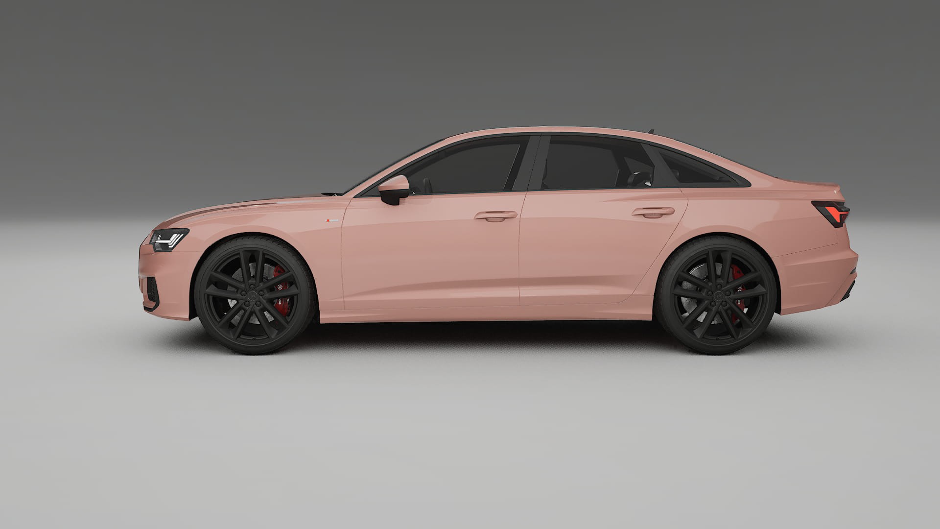 Audi A6 S-Line C8 TPU Paint Protection Film | BLUSH Color Change PPF Full Pre-Cut Kit