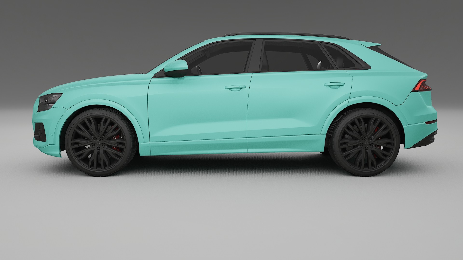 Audi Q8 F1 prefacelift pre-LCI TPU Paint Protection Film | FROST Color Change PPF Full Pre-Cut Kit