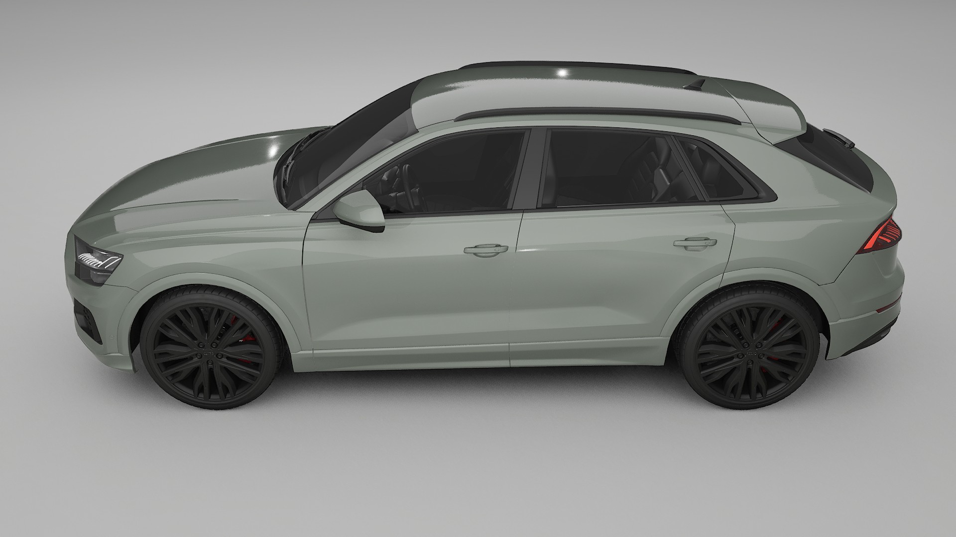 Audi Q8 F1 prefacelift pre-LCI TPU Paint Protection Film | SLATE Color Change PPF Full Pre-Cut Kit